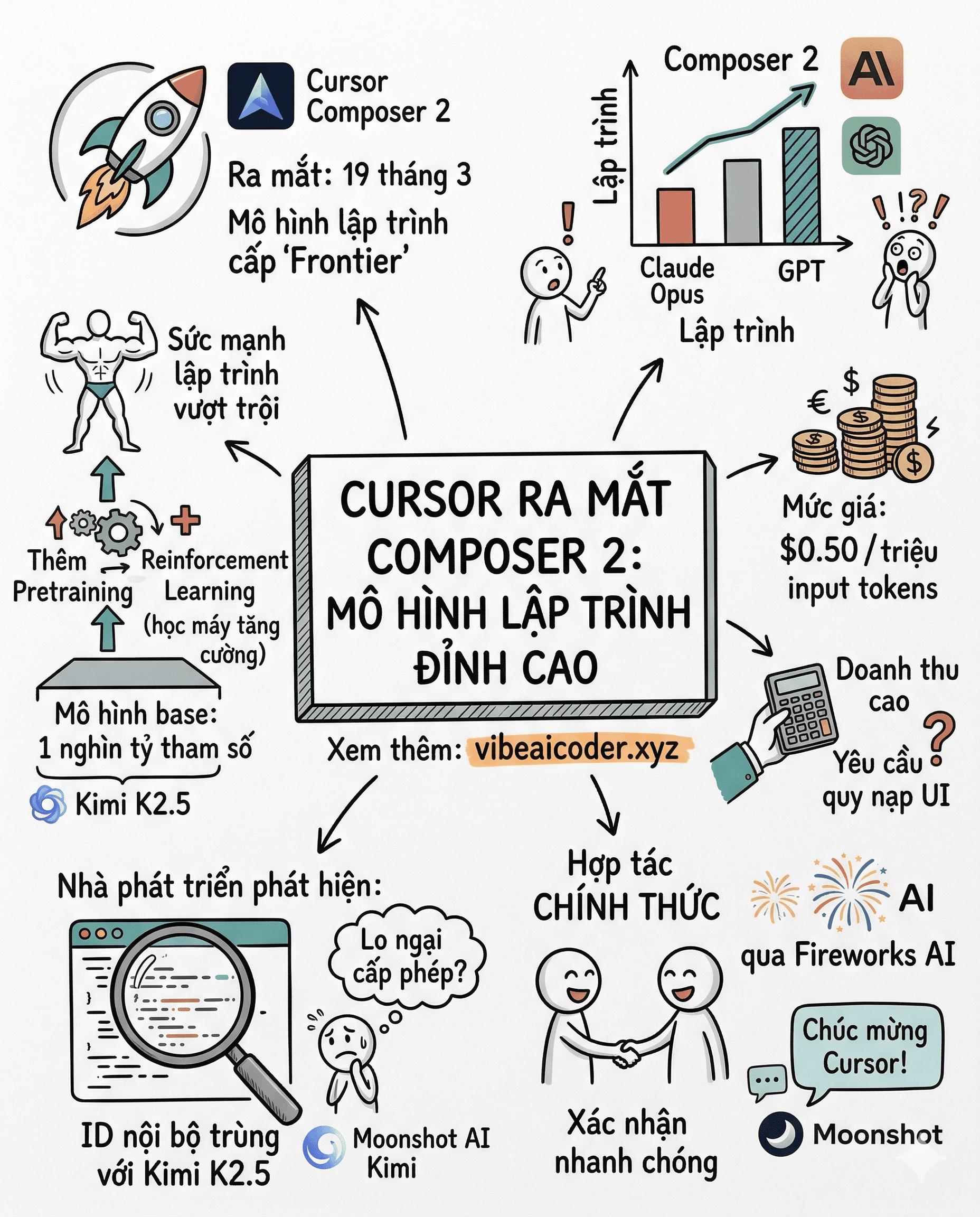 🚀 Cursor Composer 2: "Cú lừa" hay bước ngoặt mới của AI Coding 2026?