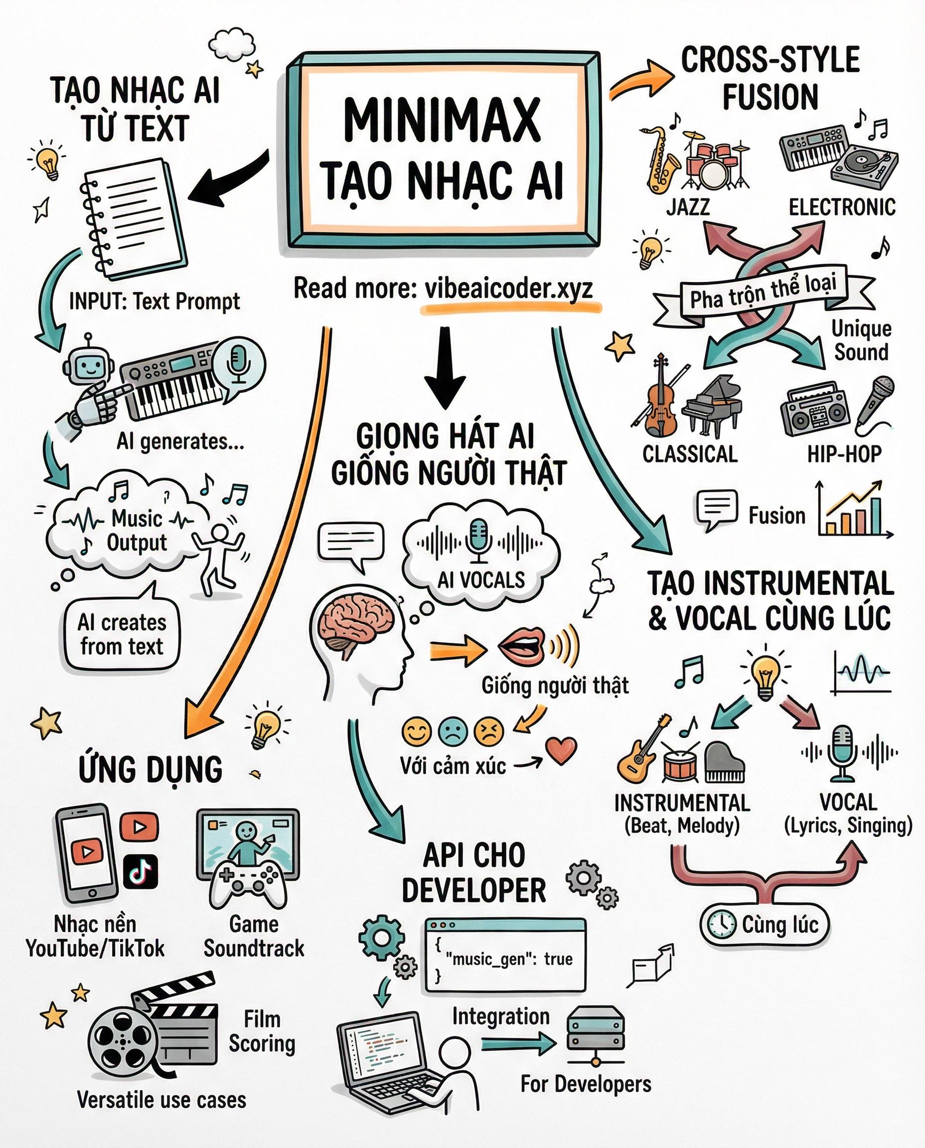 🎵 MiniMax Music-2.5+: Tạo Nhạc AI Từ Text, Pha Trộn Thể Loại Như Nghệ Sĩ Thật