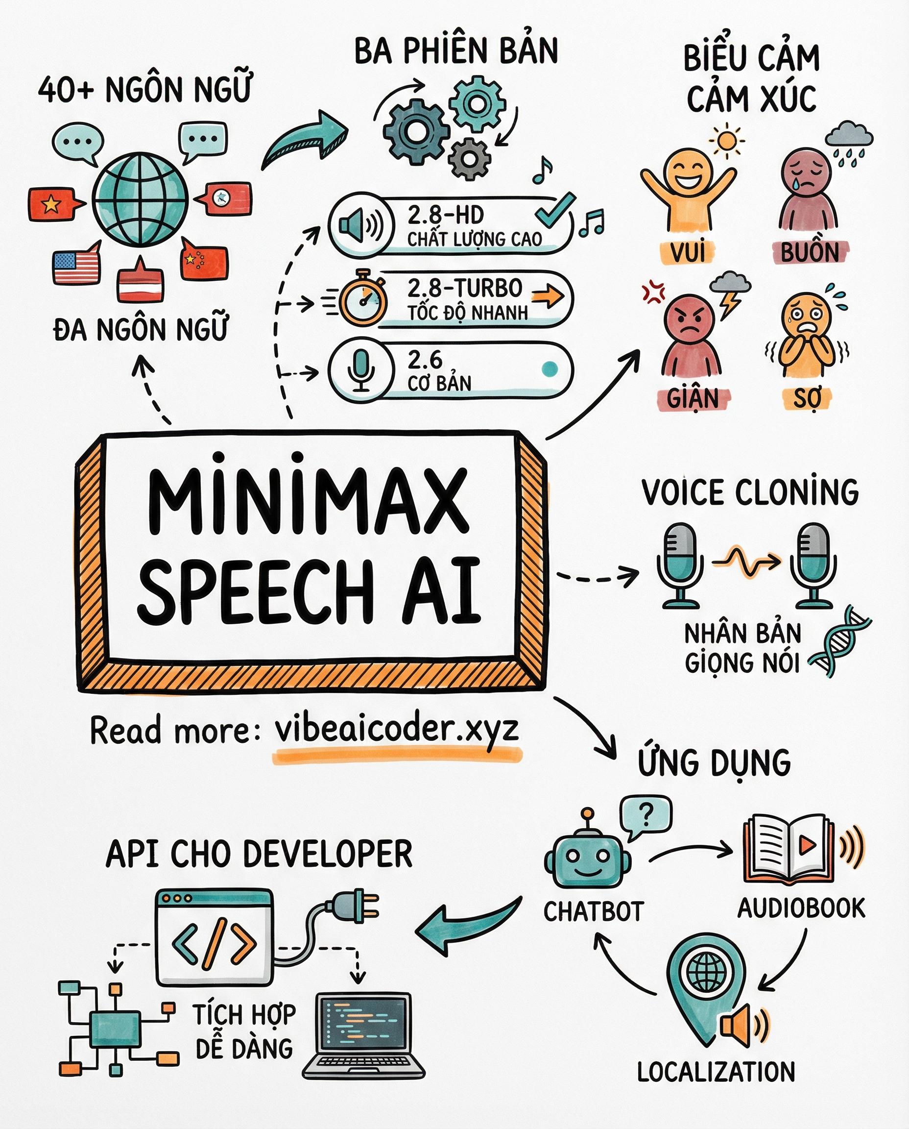 🎙️ MiniMax Speech: Công Nghệ TTS Tạo Giọng Nói AI Chân Thực Với 40+ Ngôn Ngữ