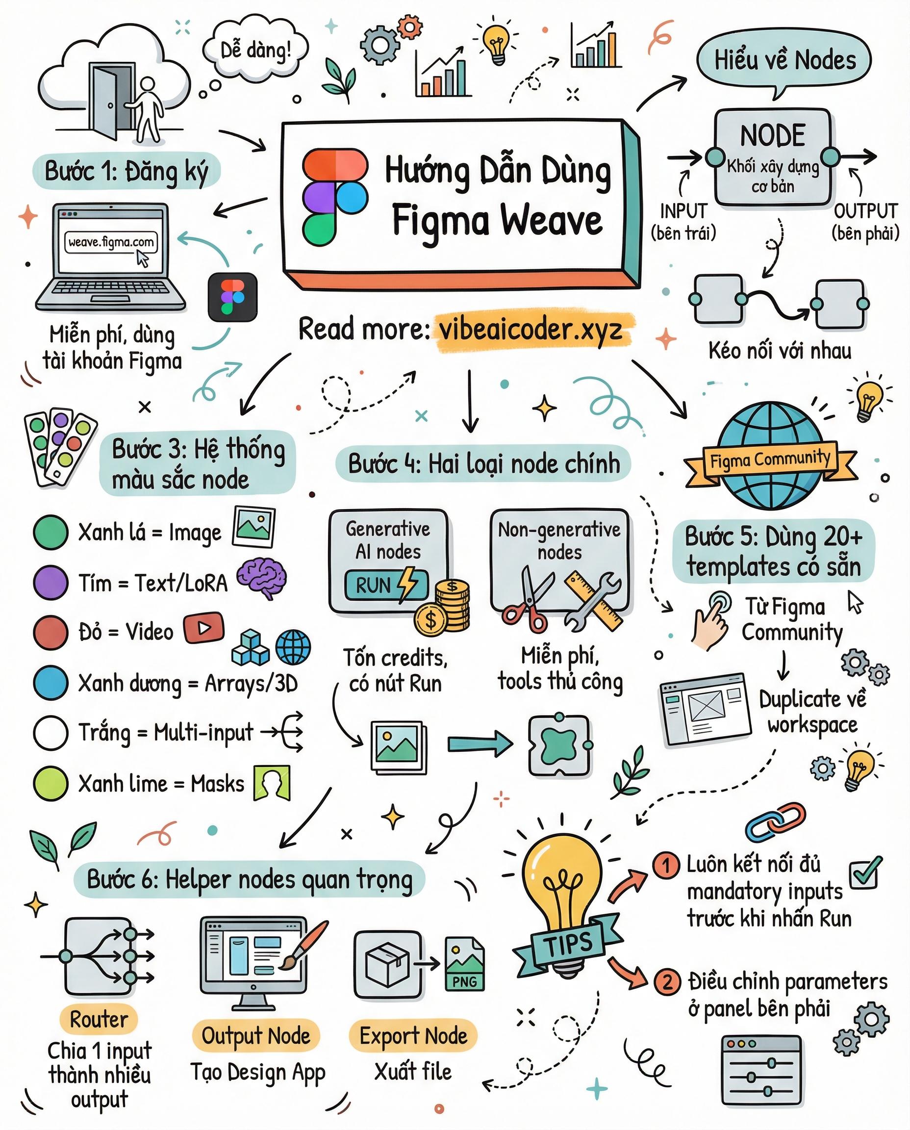 🎨 Hướng Dẫn Figma Weave Từ A Đến Z Cho Người Mới Bắt Đầu
