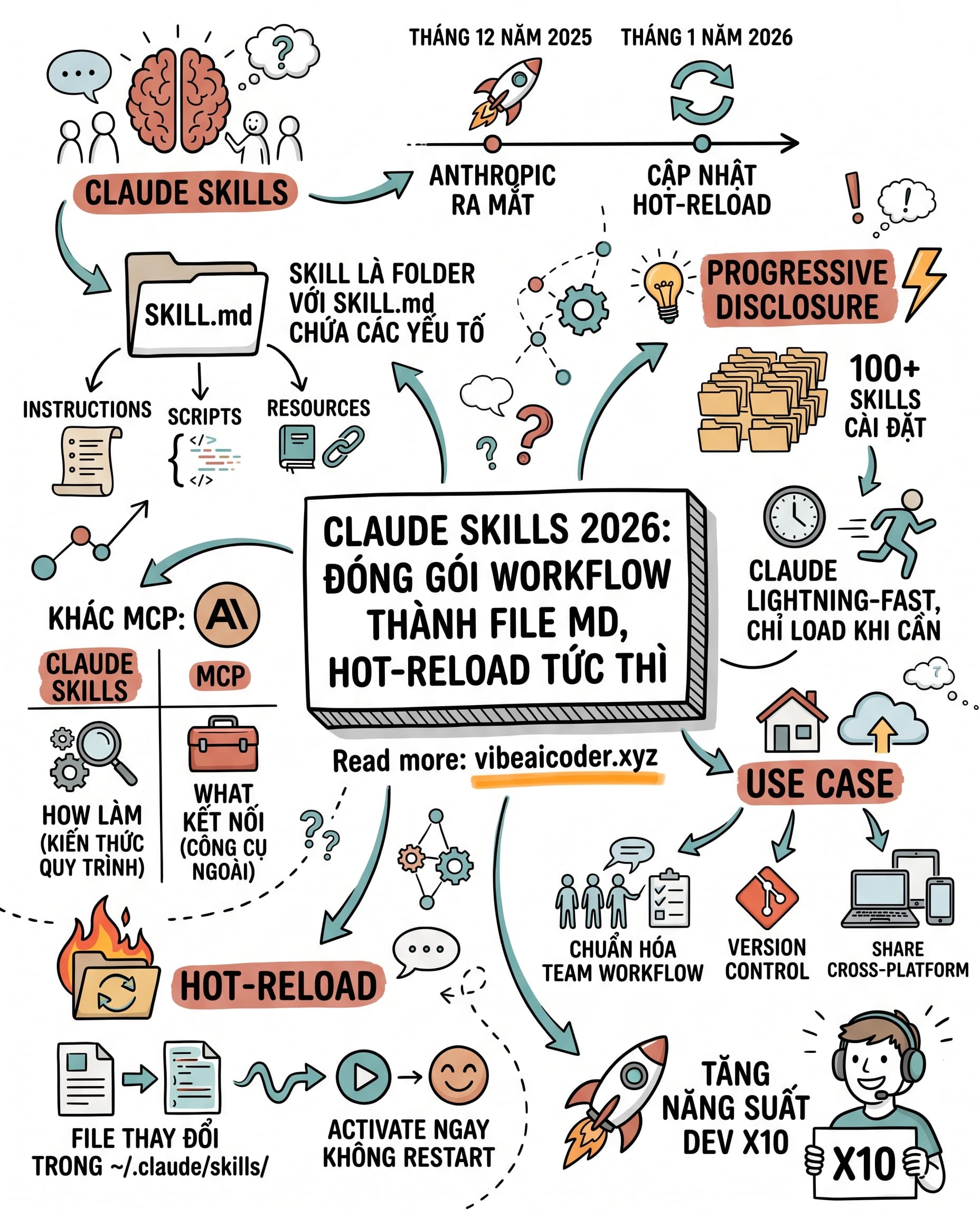 🚀 Claude Skills là gì mà khiến dev tăng năng suất gấp 10 lần?