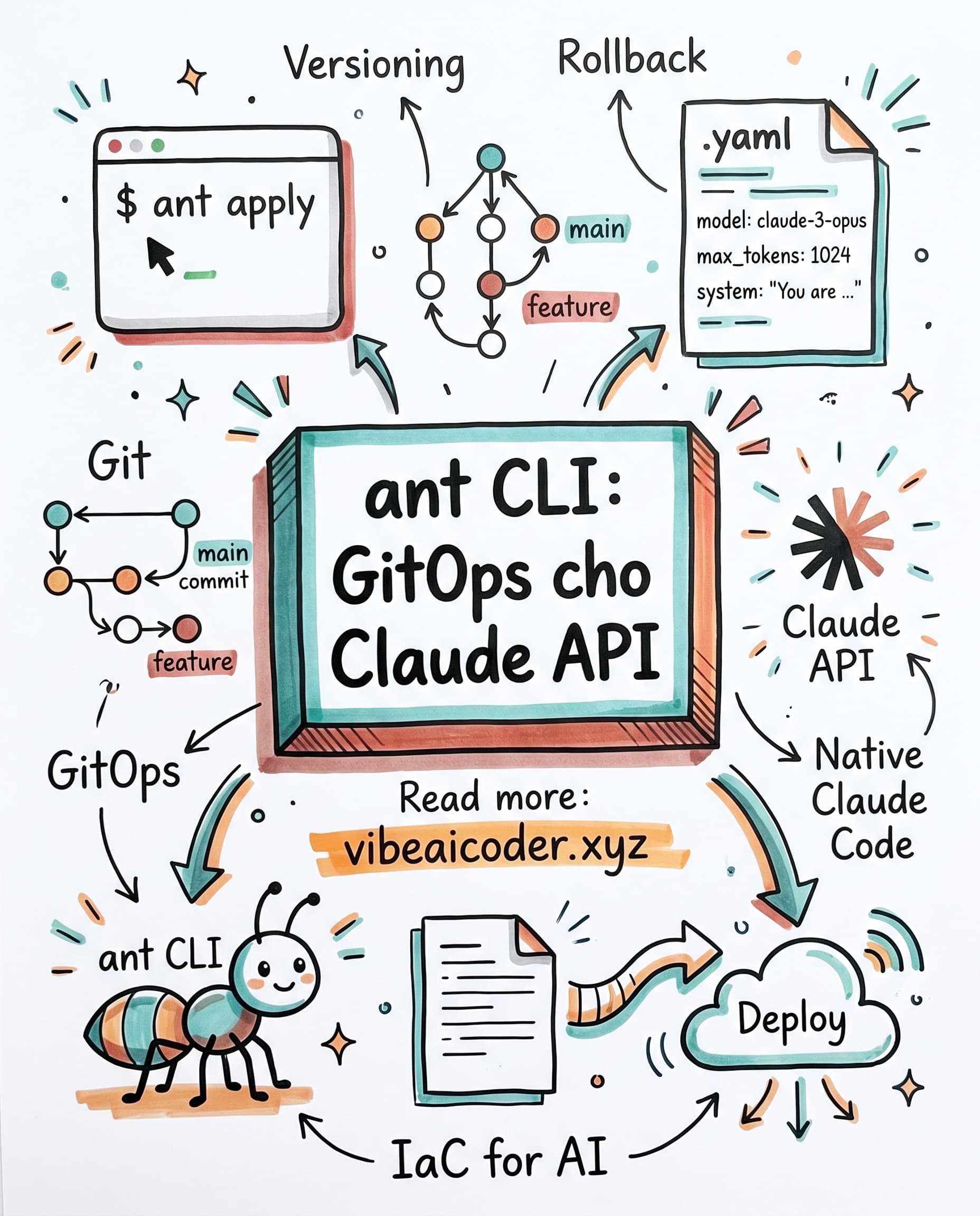 ⚡ Anthropic ra mắt ant CLI: Quản lý Claude API như Terraform với YAML