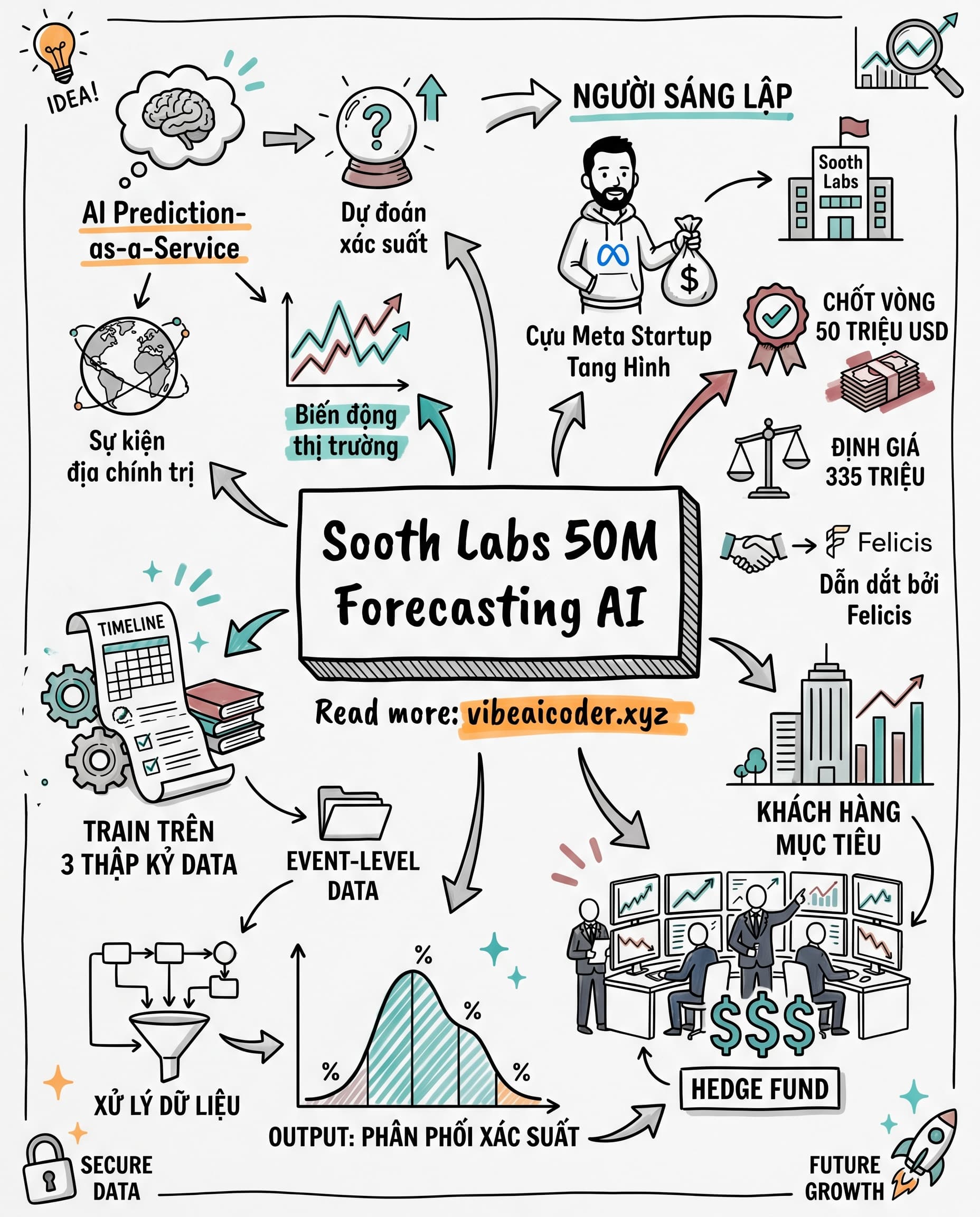 🔮 Sooth Labs gọi vốn $50 triệu: AI dự đoán bầu cử và chiến tranh có thật rồi