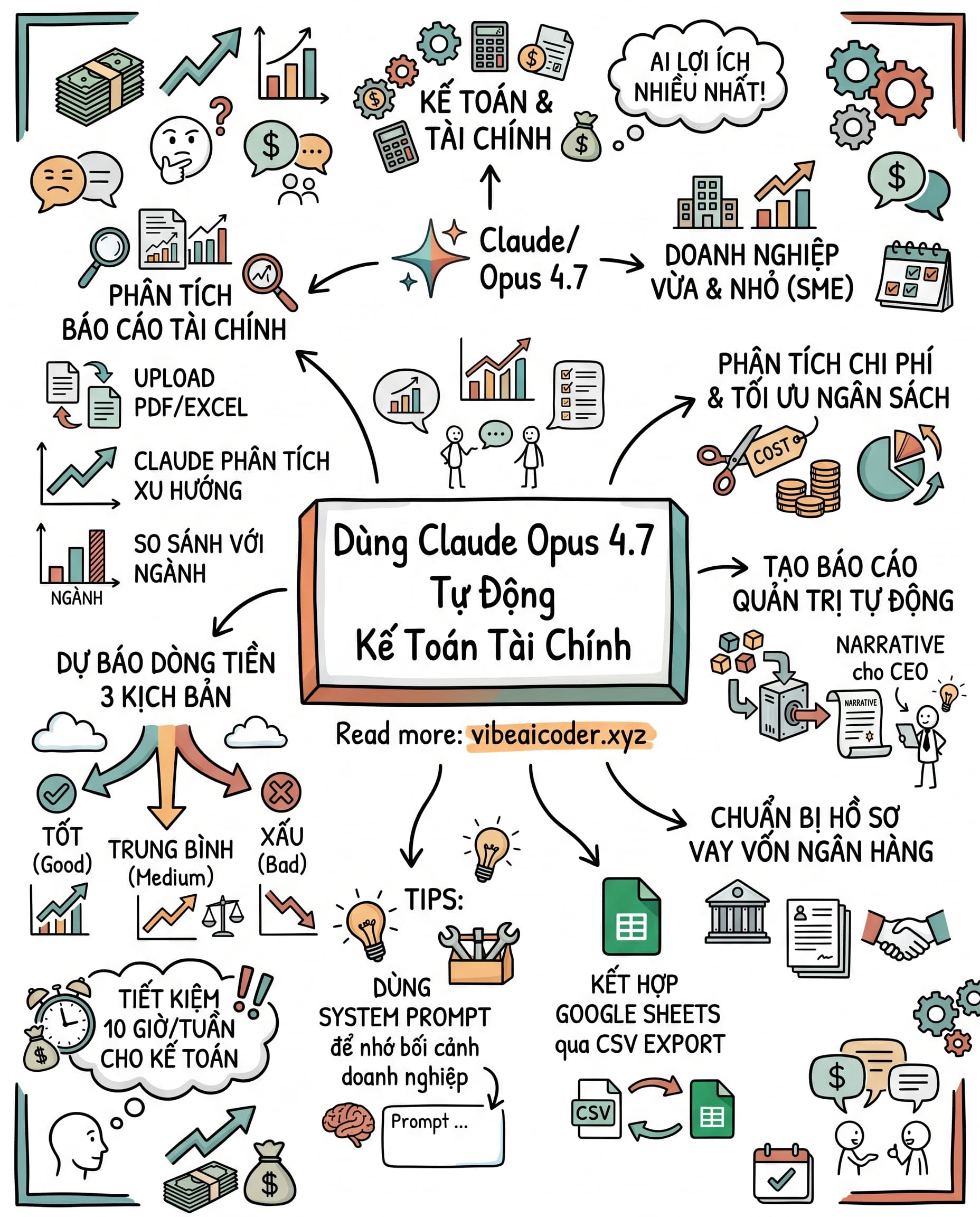 💼 5 Tác Vụ Kế Toán Doanh Nghiệp Có Thể Tự Động Hóa Với Claude Opus 4.7