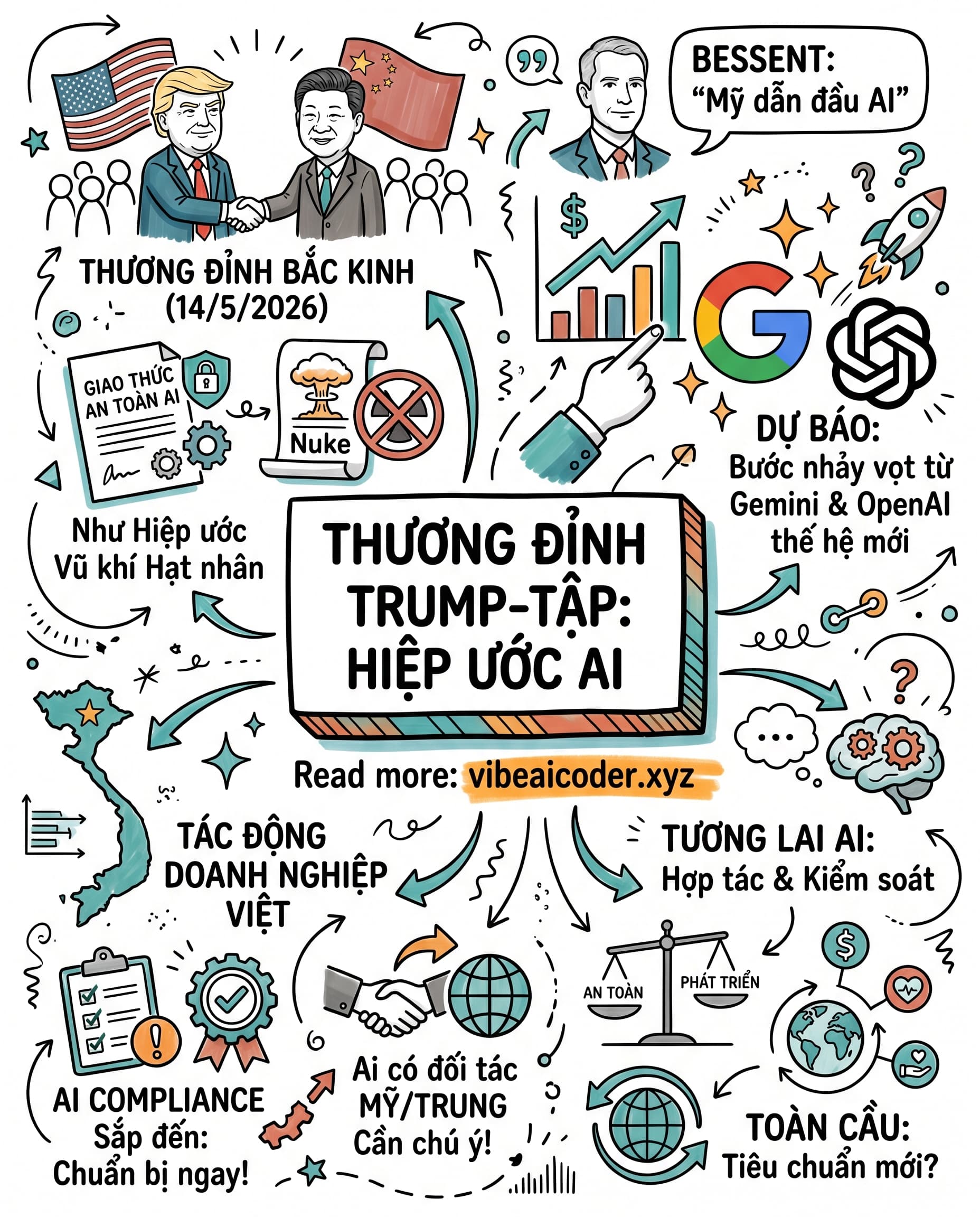 🌏 Thượng Đỉnh Trump-Tập: Hiệp Ước AI Định Hình Lại Luật Chơi Toàn Cầu
