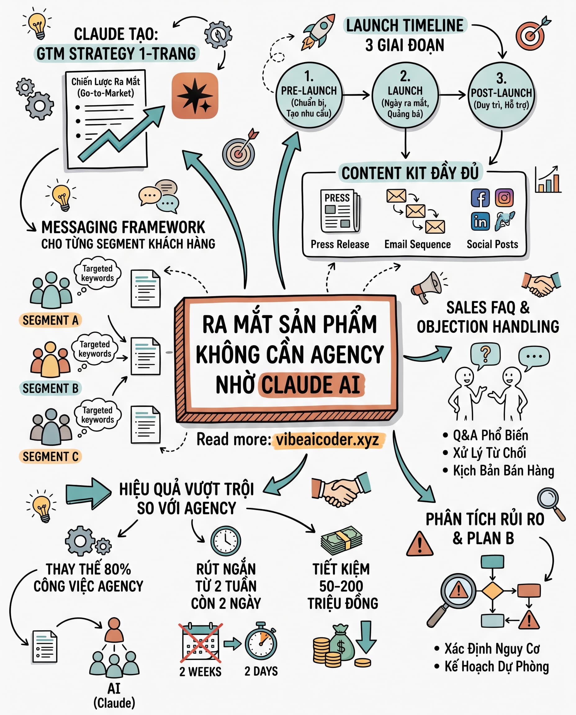 🚀 Ra Mắt Sản Phẩm Mới Không Cần Agency Nhờ Claude AI