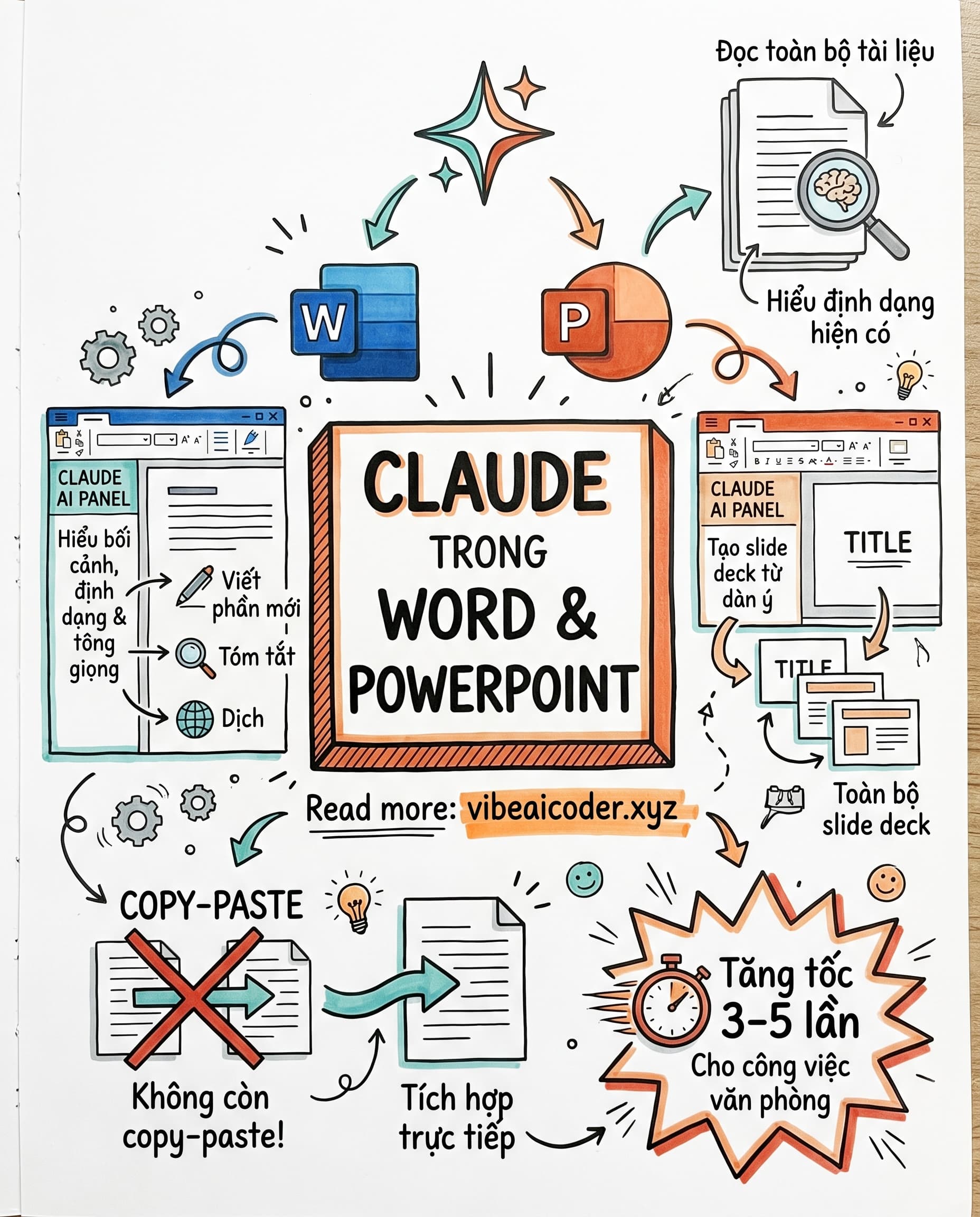 🤯 Claude Giờ Sống Trong Word Và PowerPoint, Không Cần Copy-Paste Nữa Rồi
