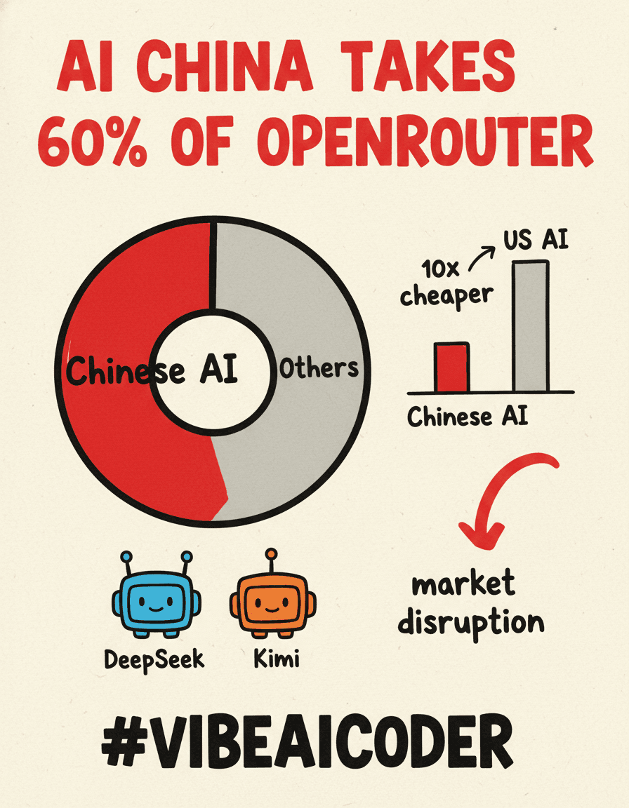 🤯 AI Trung Quốc Chiếm 60% OpenRouter: Cuộc Lật Đổ Chưa Ai Ngờ Tới