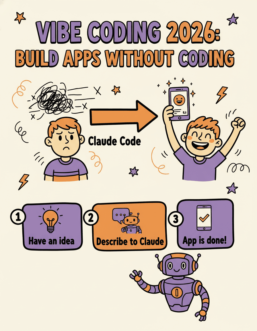 🚀 Vibe Coding 2026: Tự Xây App Thực Tế Không Cần Biết Lập Trình Với Claude Code