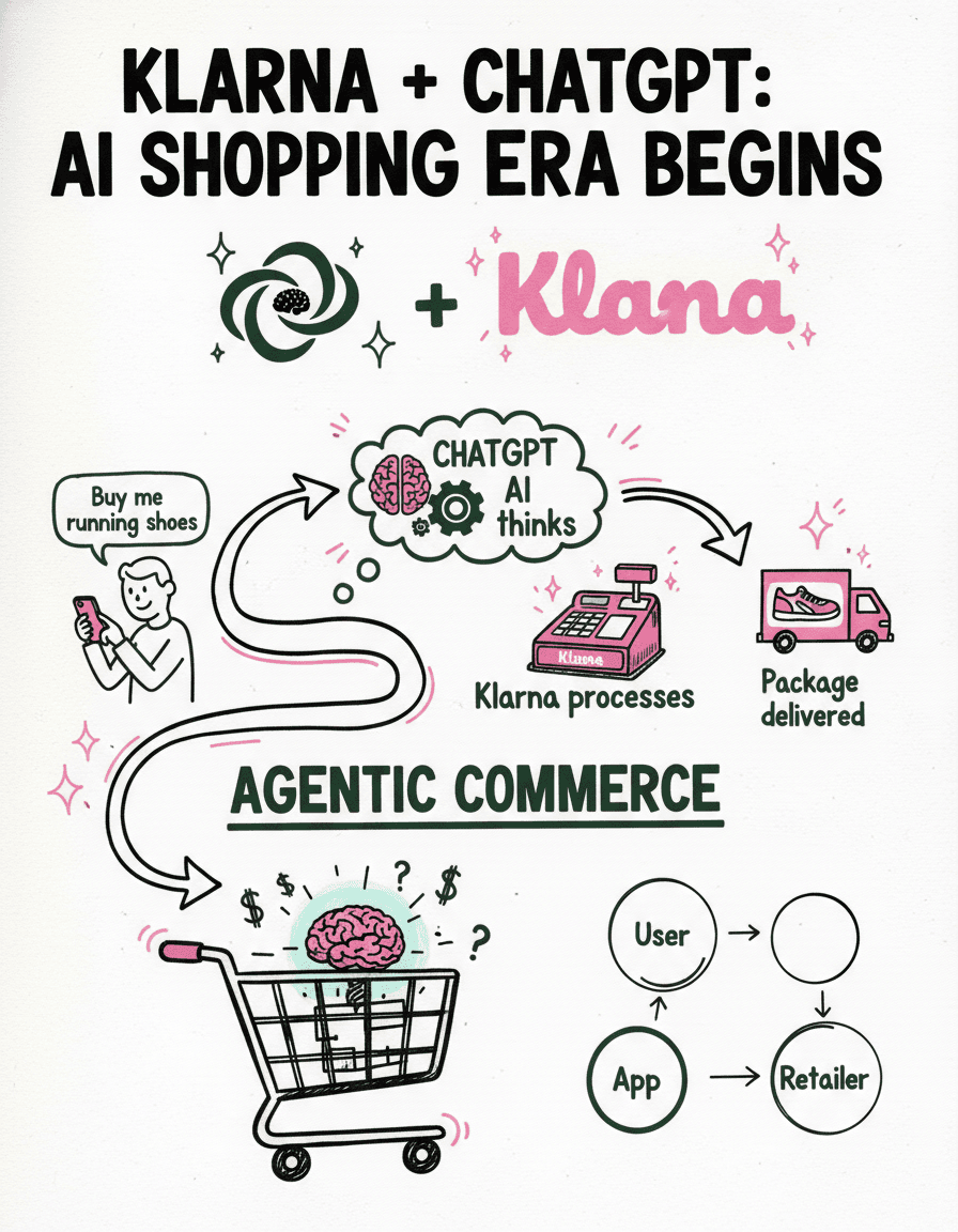 🛒 Klarna Tích Hợp Vào ChatGPT: Kỷ Nguyên Mua Sắm Bằng AI Đã Chính Thức Bắt Đầu
