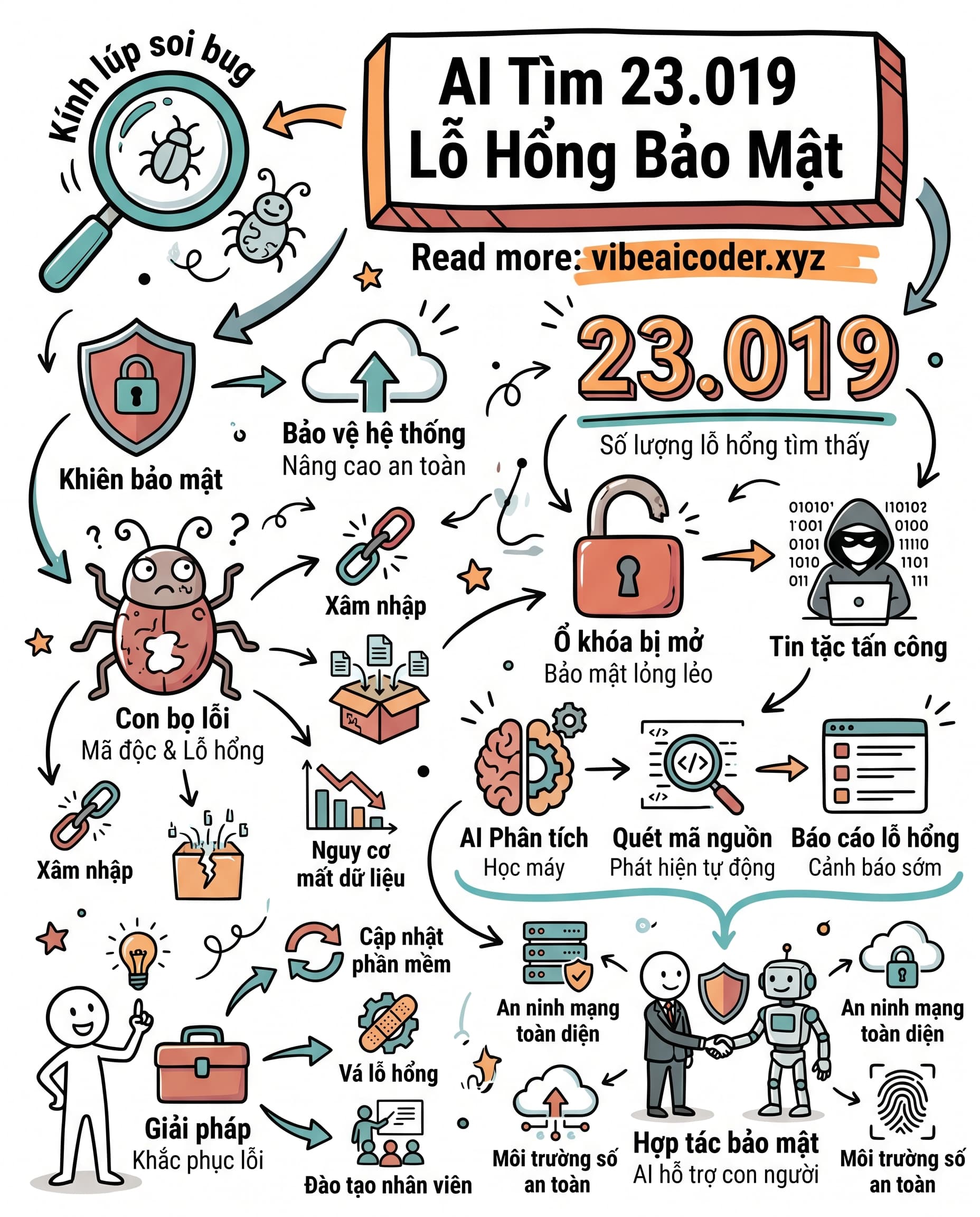 🔍 AI Tìm Ra 23.019 Lỗ Hổng Bảo Mật Mà Con Người Bỏ Sót Hàng Thập Kỷ