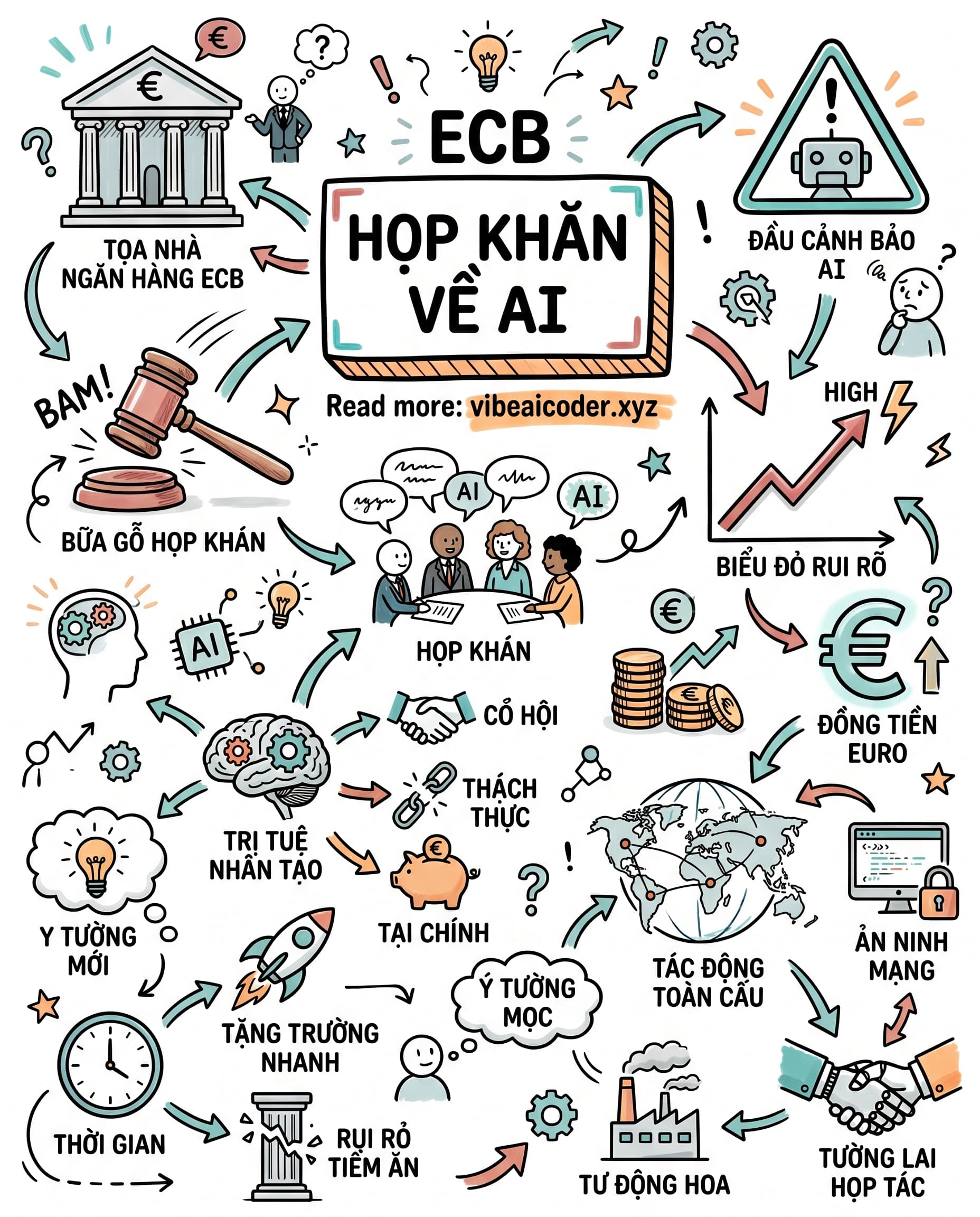 🏦 ECB Họp Khẩn: Khi AI Trở Thành Mối Đe Dọa Với Toàn Hệ Thống Ngân Hàng Châu Âu
