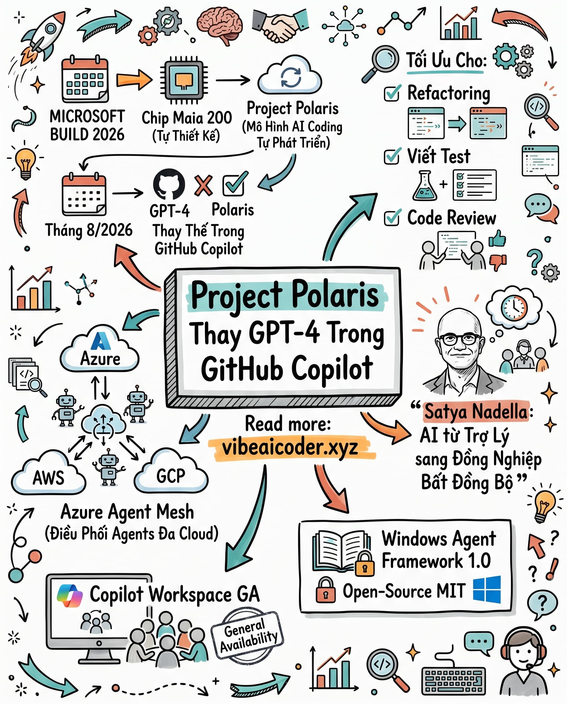 🤖 Microsoft Tự Làm AI Coding Riêng, GitHub Copilot Sắp Không Còn Dùng GPT-4