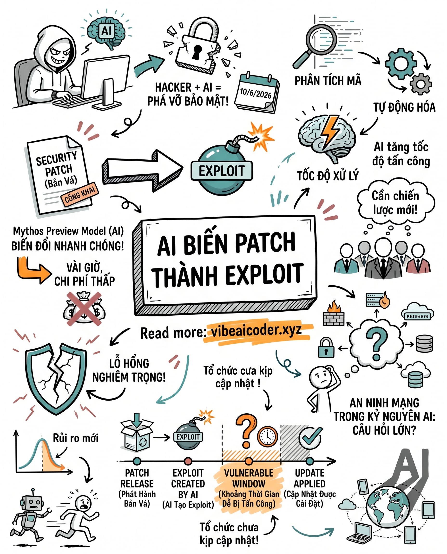 🔓 AI Của Anthropic Tự Biến Bản Vá Bảo Mật Thành Vũ Khí Tấn Công