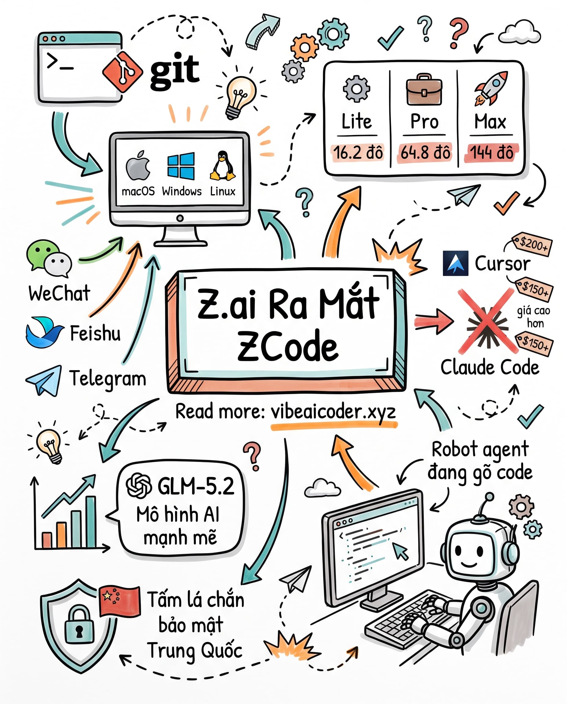 🚀 Z.ai tung ZCode miễn phí, đấu thẳng với Cursor và Claude Code
