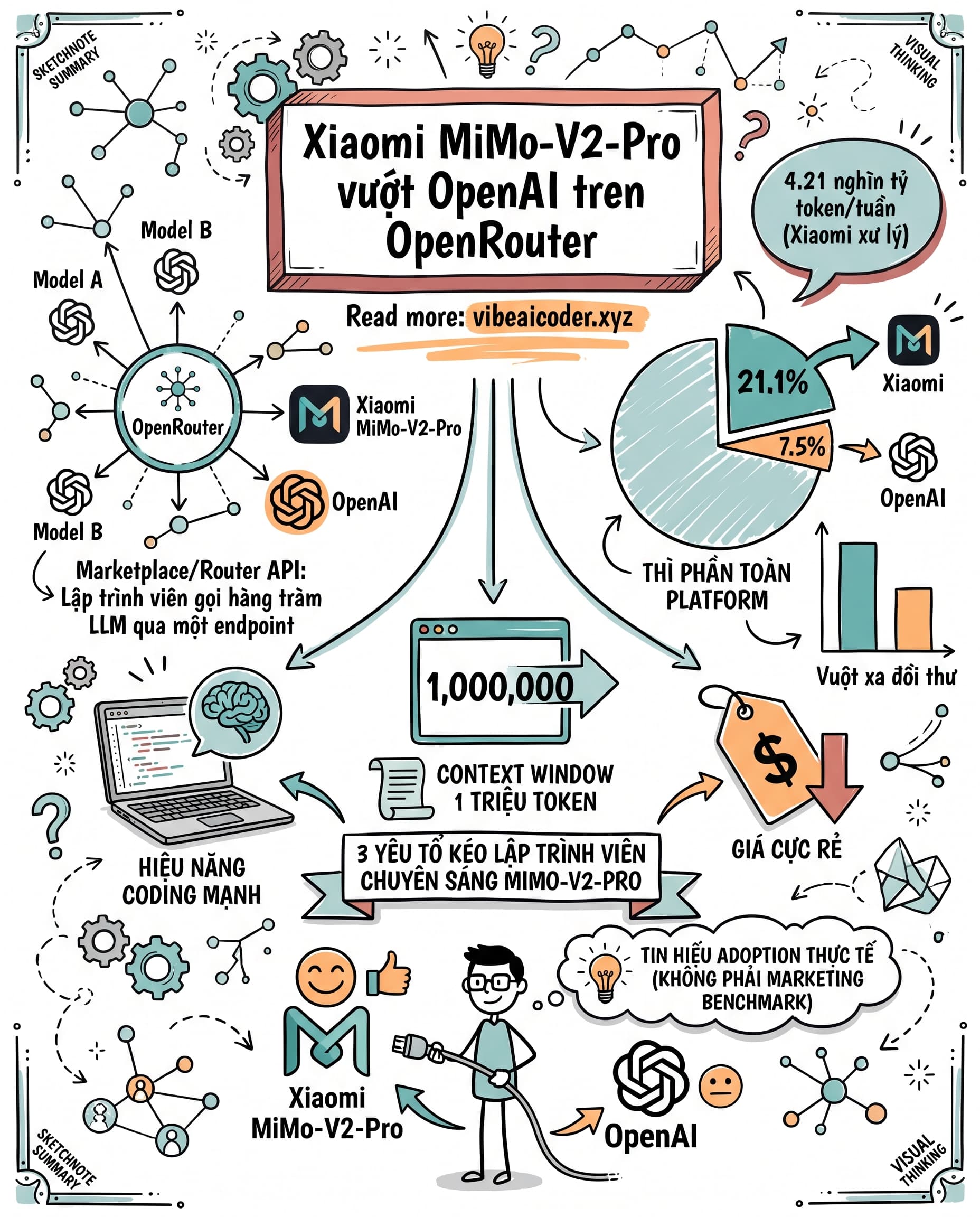 🚀 Vì sao dev bỏ GPT, chuyển sang Xiaomi MiMo-V2-Pro để code?