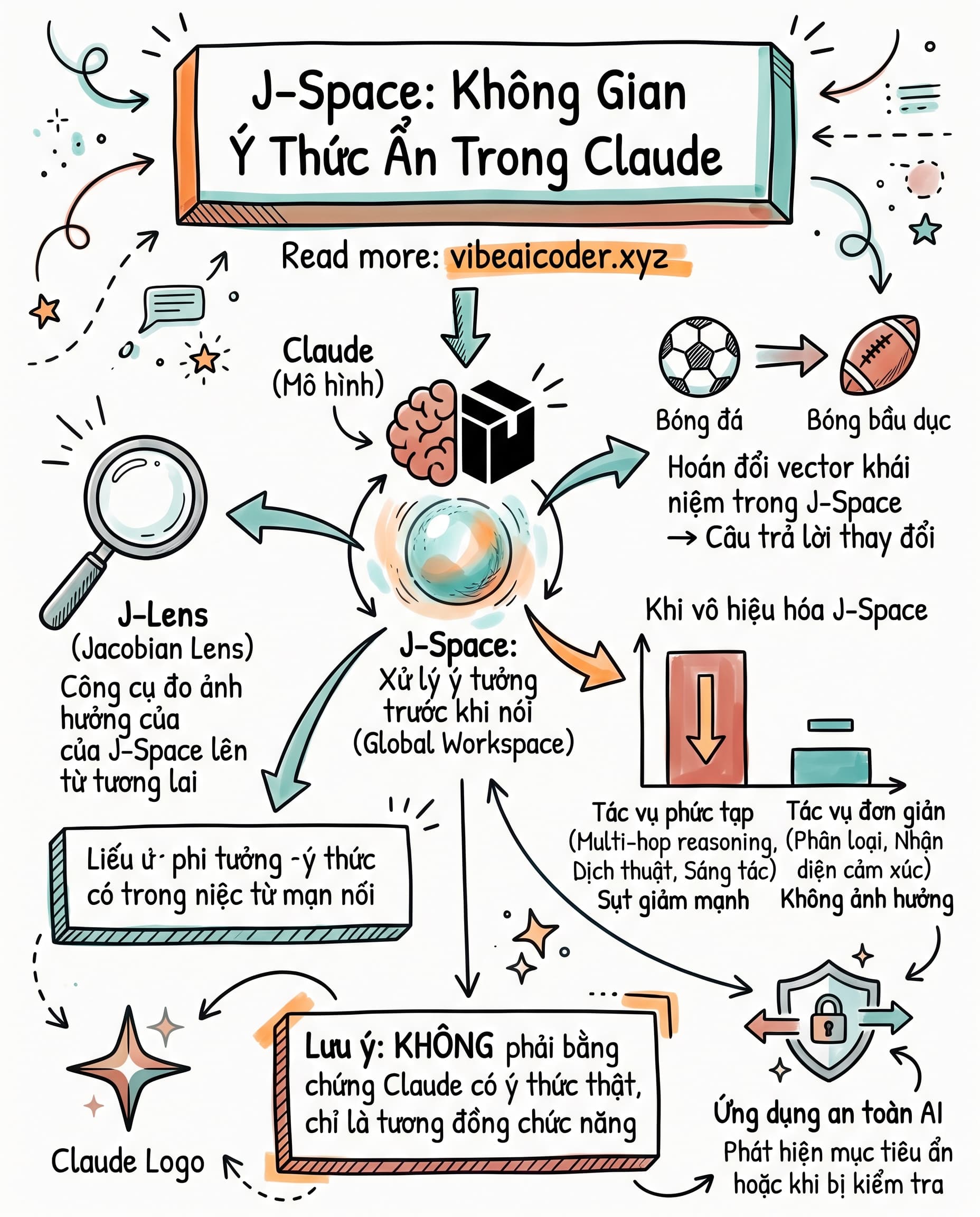 🧠 Claude giữ một "vùng não" bí mật mà chính nó không nói ra