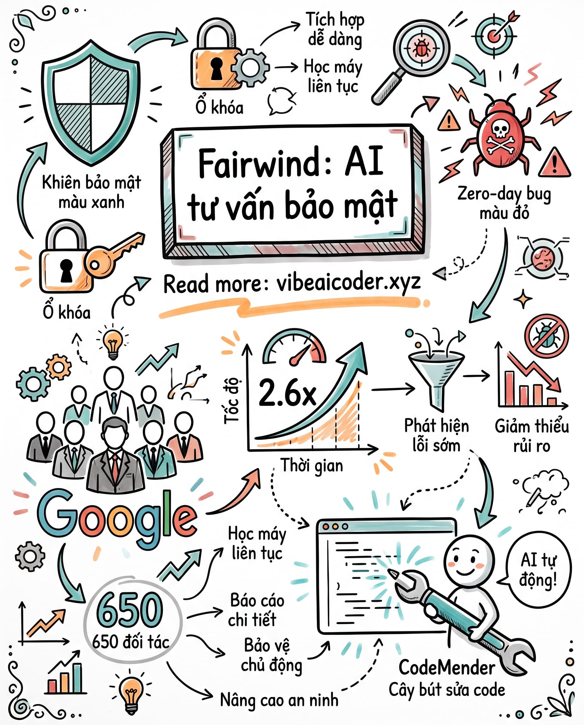 🛡️ Google mở Fairwind: AI tự vá lỗ hổng nhanh gấp 2.6 lần