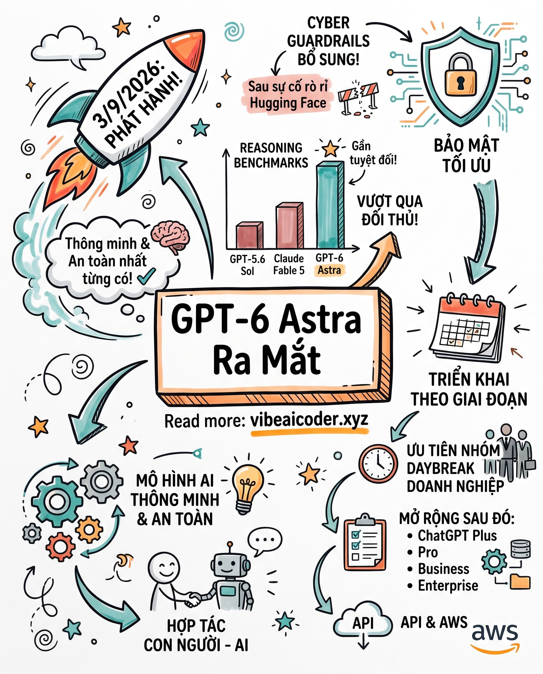 🚀 GPT-6 Astra ra mắt: OpenAI tuyên bố mô hình an toàn nhất từ trước đến nay