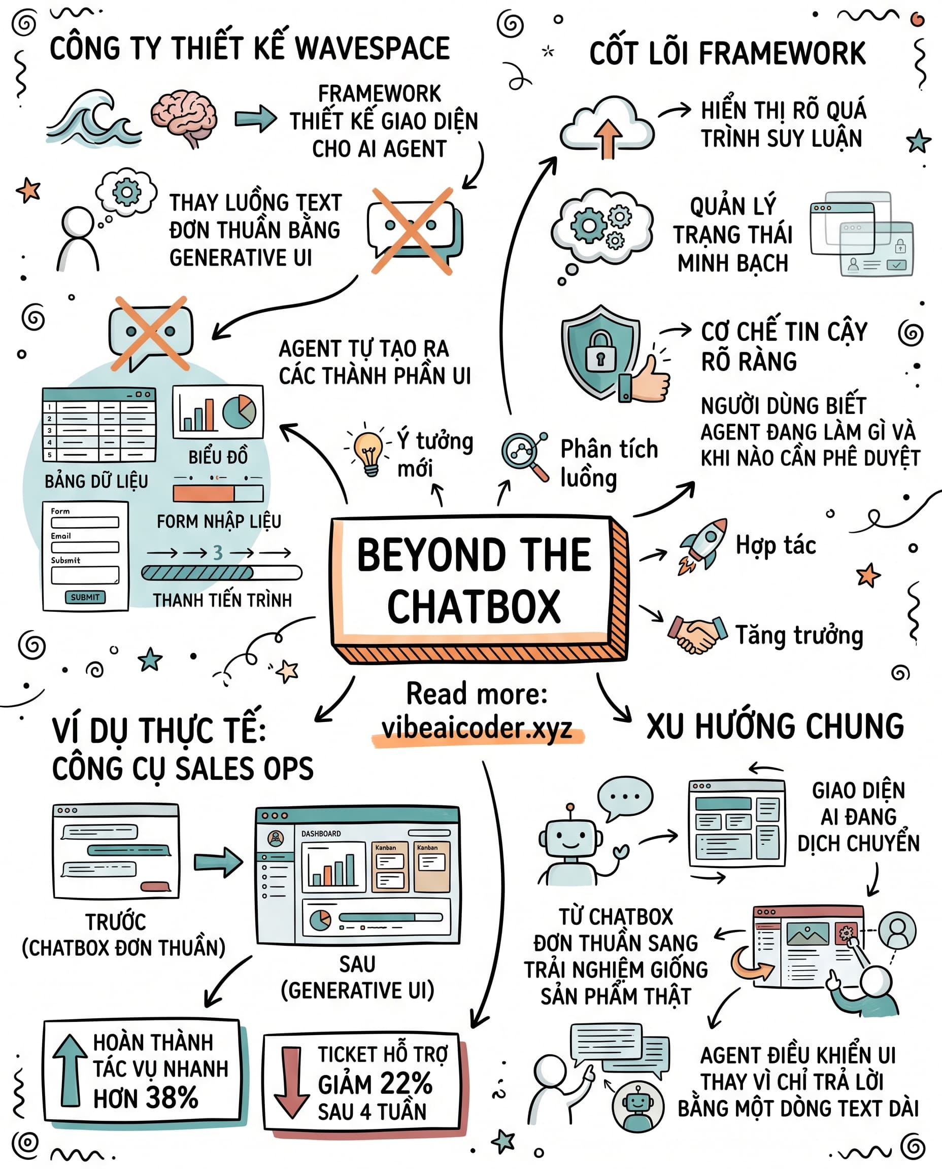 🎨 AI Agent Không Còn Chỉ Chat, Đây Là Cách Wavespace Thiết Kế Lại Giao Diện