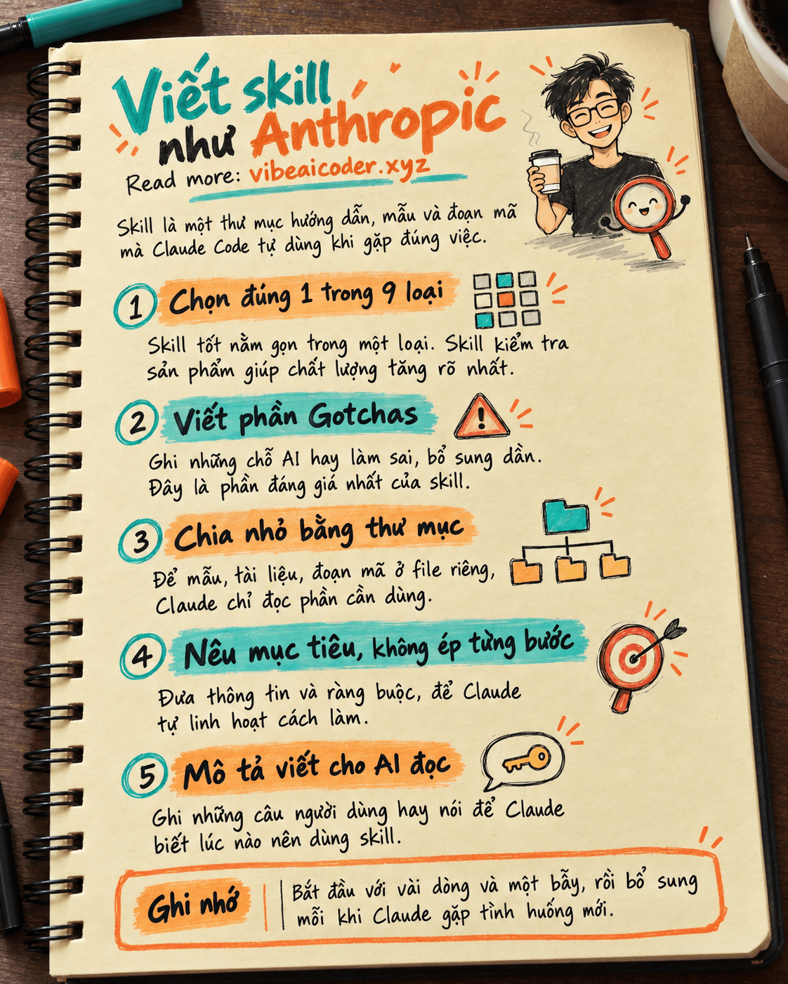 🧰 Viết skill cho Claude Code như đội Anthropic: 9 loại skill và 9 bài học thực chiến