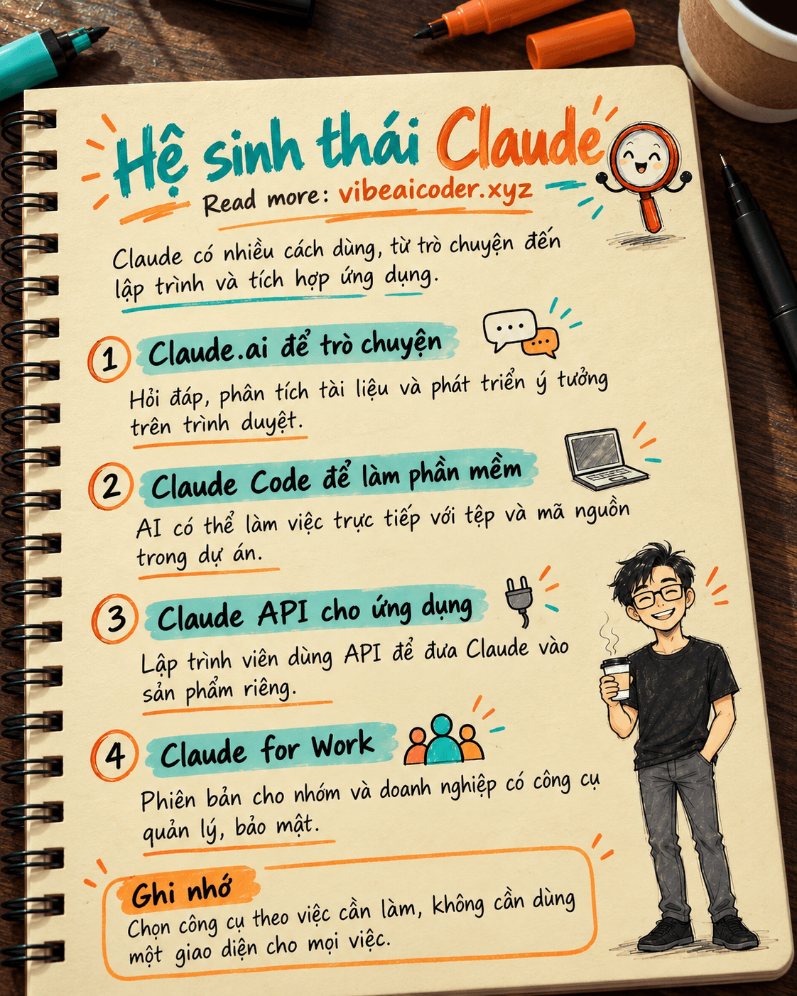 🗺️ Claude.ai không chỉ là chatbot: bản đồ toàn bộ hệ sinh thái năm 2026