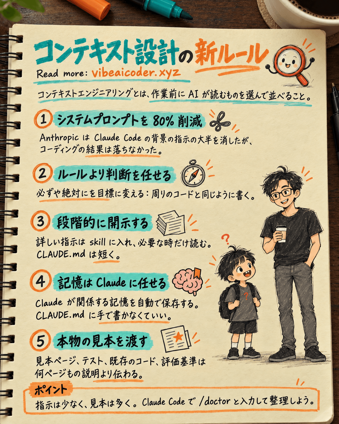 🧠 Claude 5 時代のコンテキストエンジニアリング：システムプロンプトを 80% 削った Anthropic の 6 つの新ルール