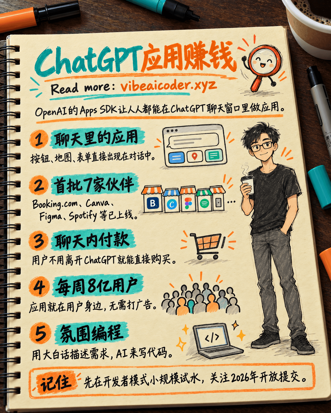 ChatGPT现在让你开发能赚钱的应用