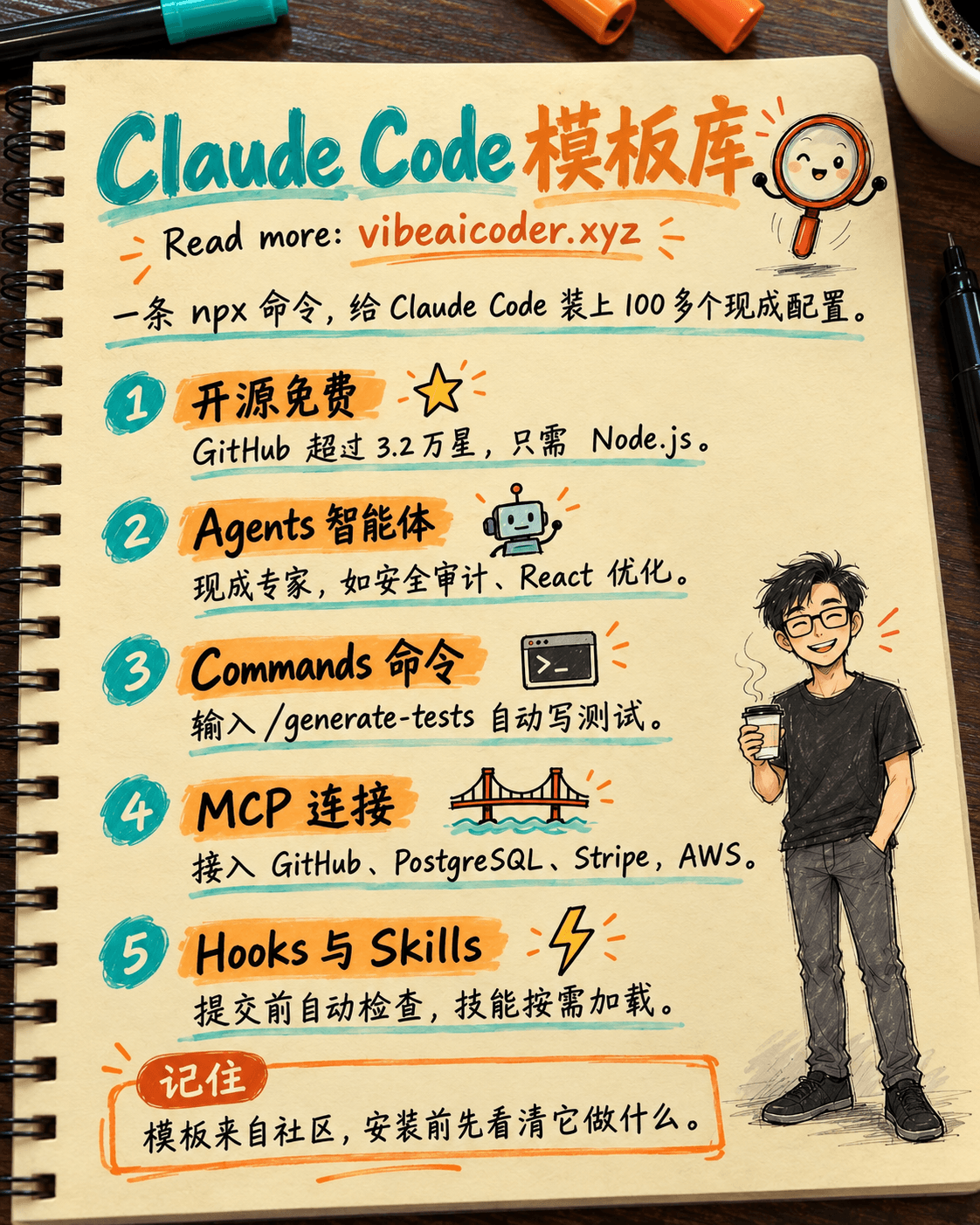 claude-code-templates:一条命令强化 Claude Code 的现成配置库