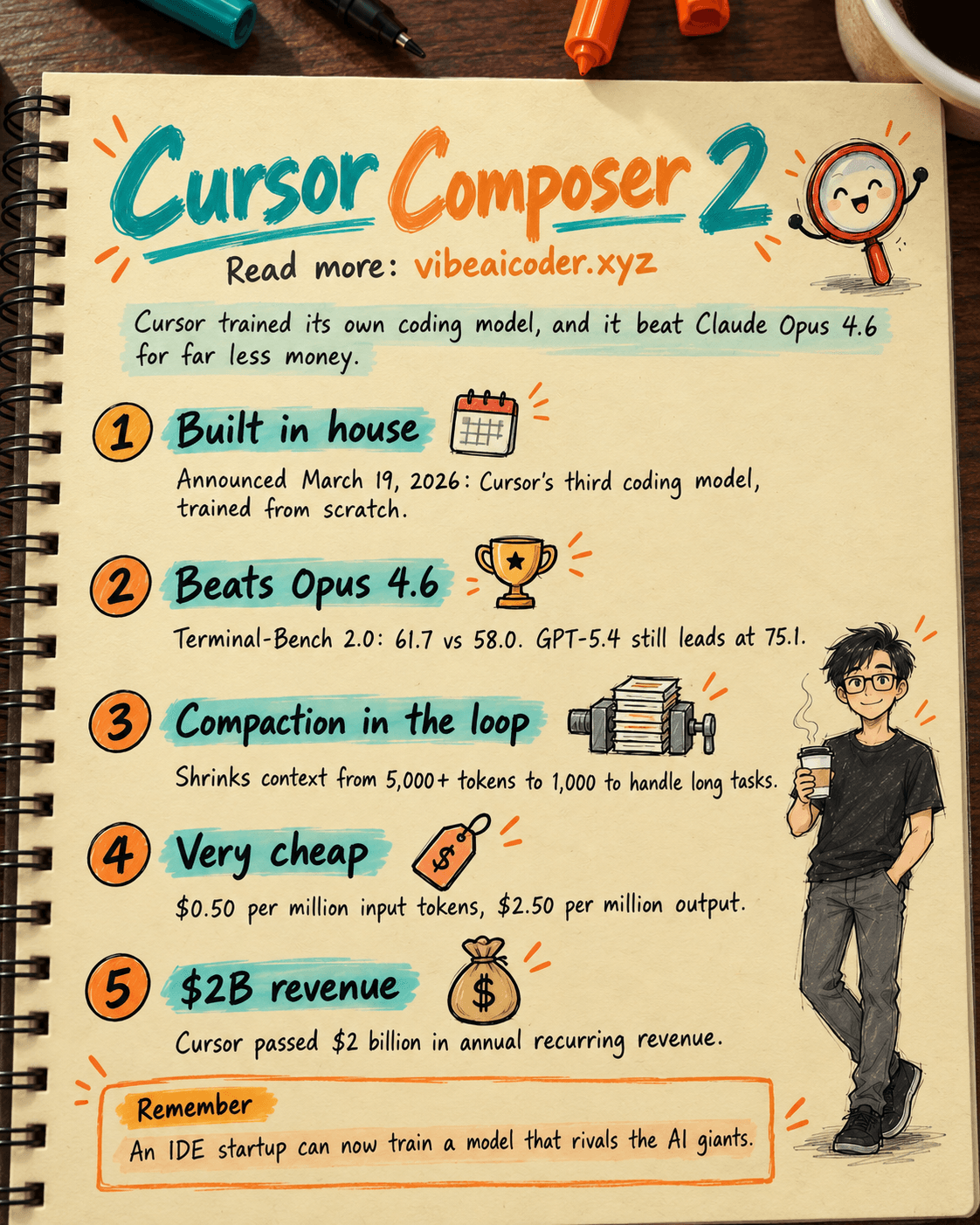 🤯 Cursor Composer 2 Beats Claude Opus 4.6 at a Shockingly Low Price