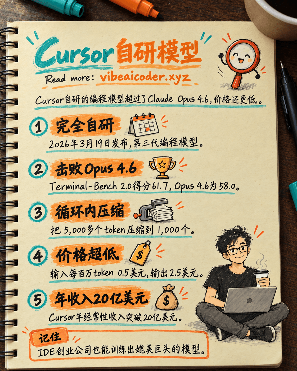 🤯 Cursor大反转:自研模型碾压Claude 4.6,价格却低到惊人