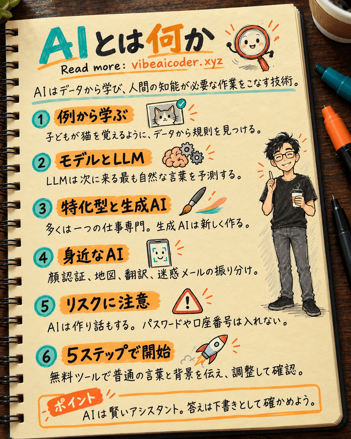AIとは？初心者にもわかる人工知能のやさしい解説（2026年版）