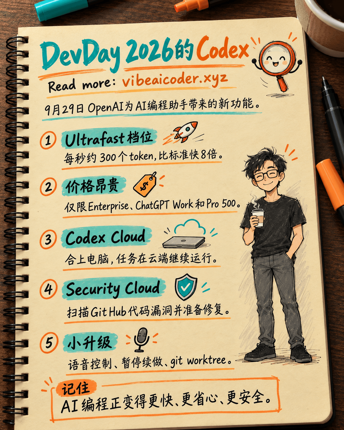 OpenAI DevDay 2026: Codex 提速8倍,关机也能继续工作