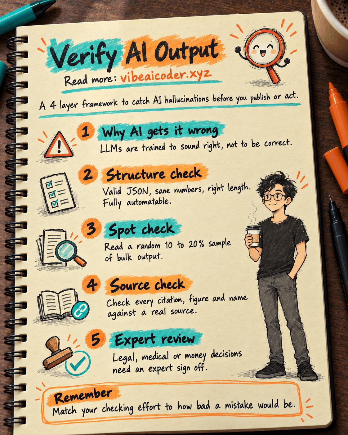 🔍 4-Layer Framework to Verify AI Output Before You Regret It
