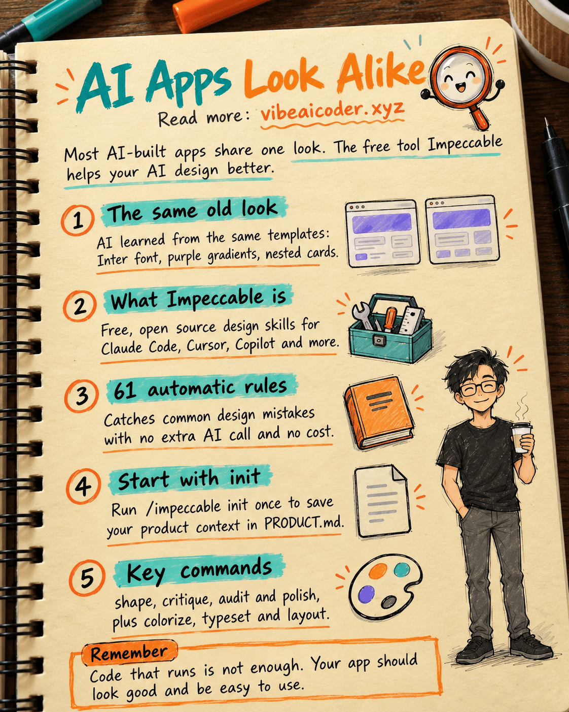 Why AI Coded Apps Look the Same (And a Free Tool That Fixes It)