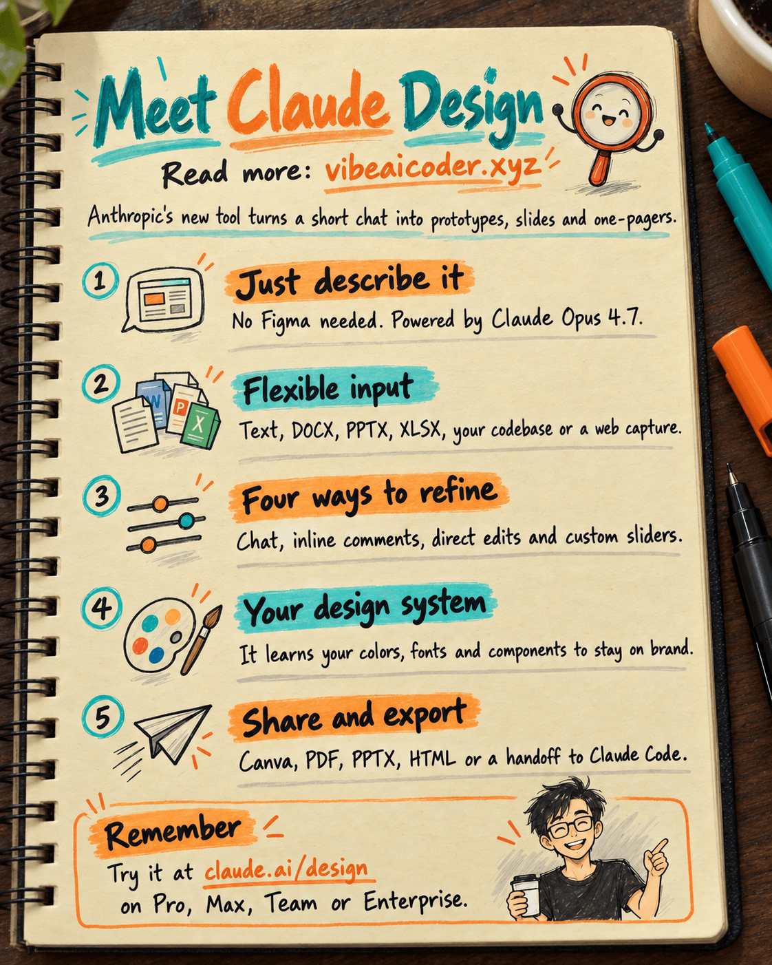 🎨 Claude Design: Turn a Chat Into a Designer-Quality Prototype