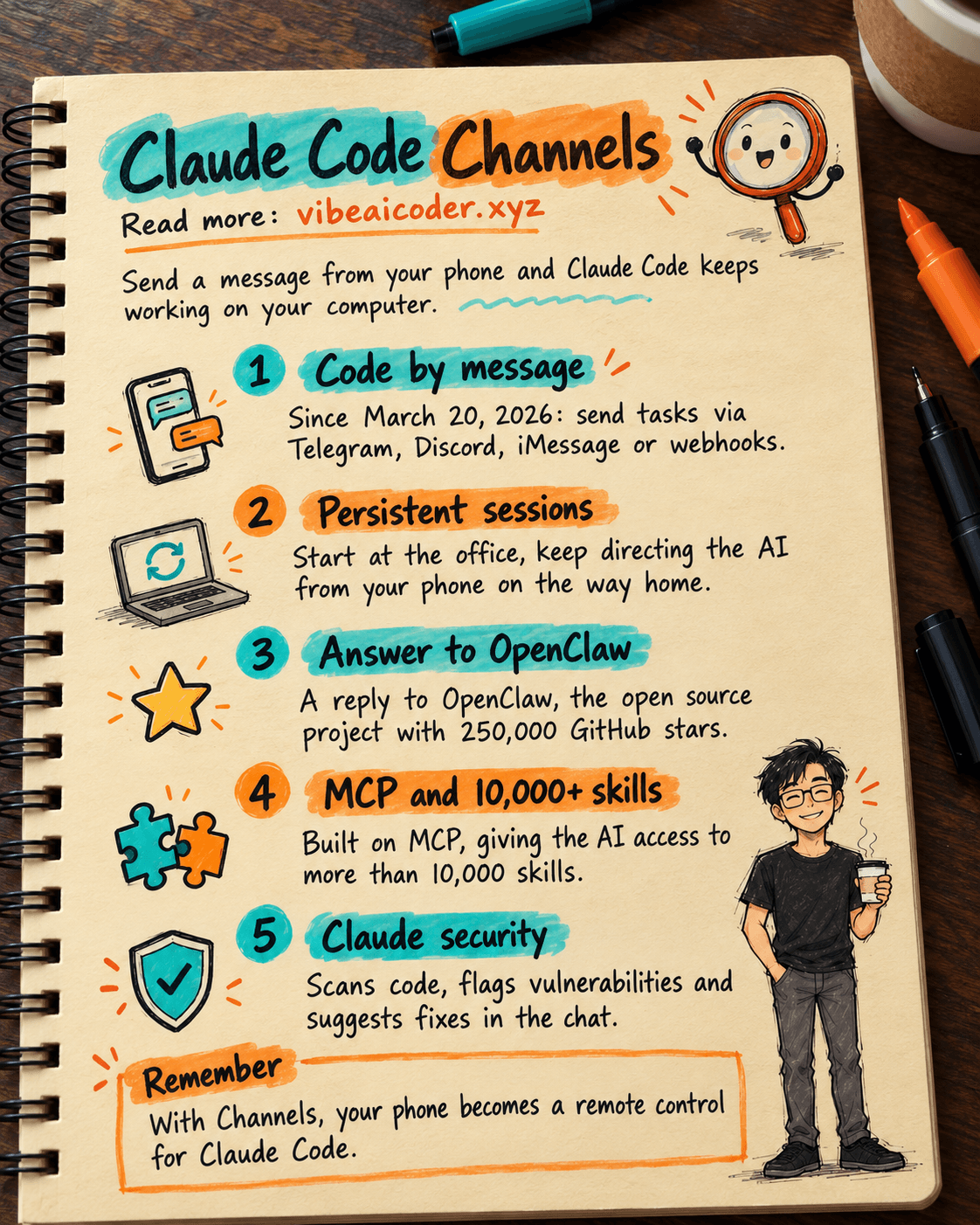 📱 Claude Code Channels: Control Your Code From Anywhere