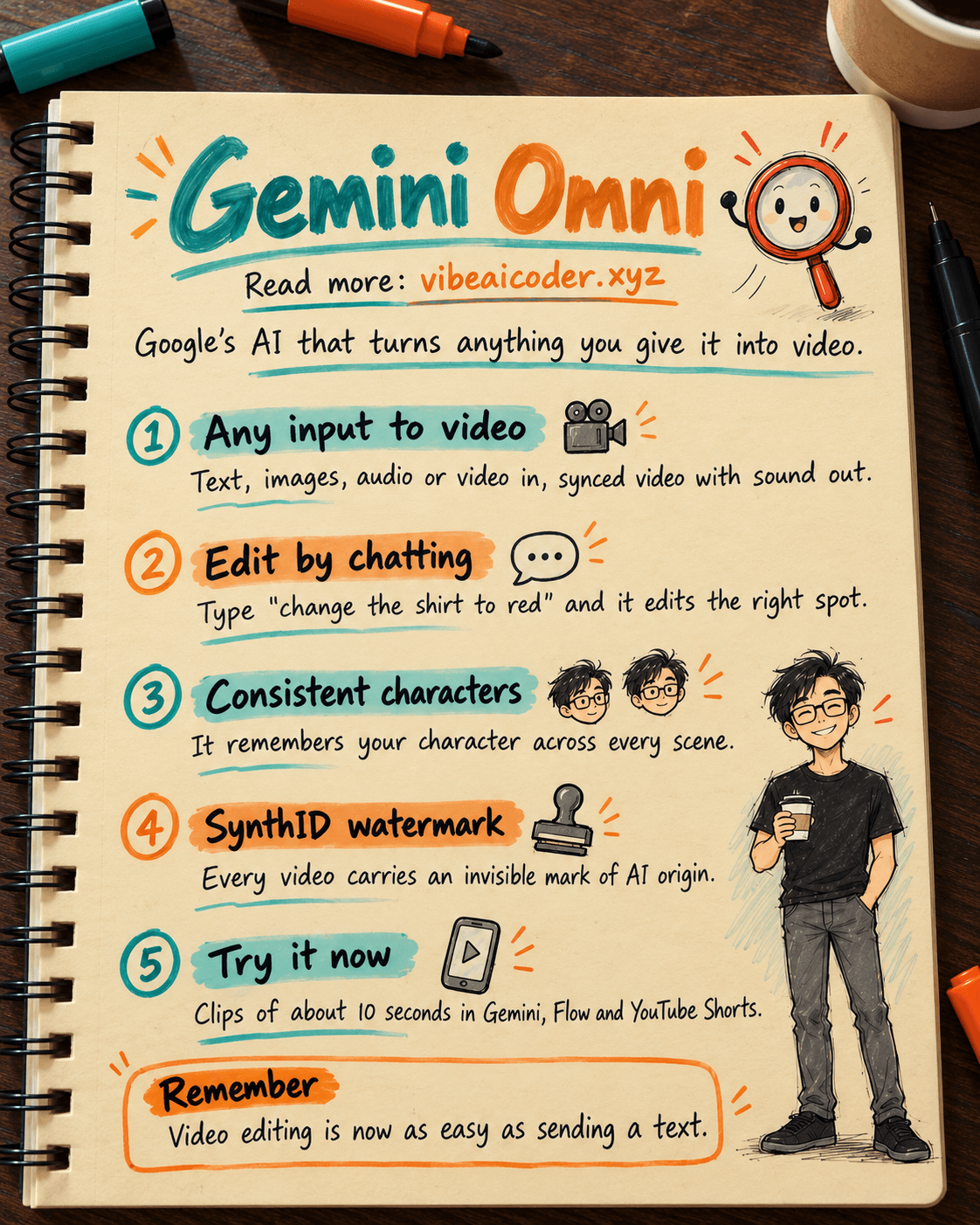 🎬 Gemini Omni: Google's First AI That Turns Anything Into Video