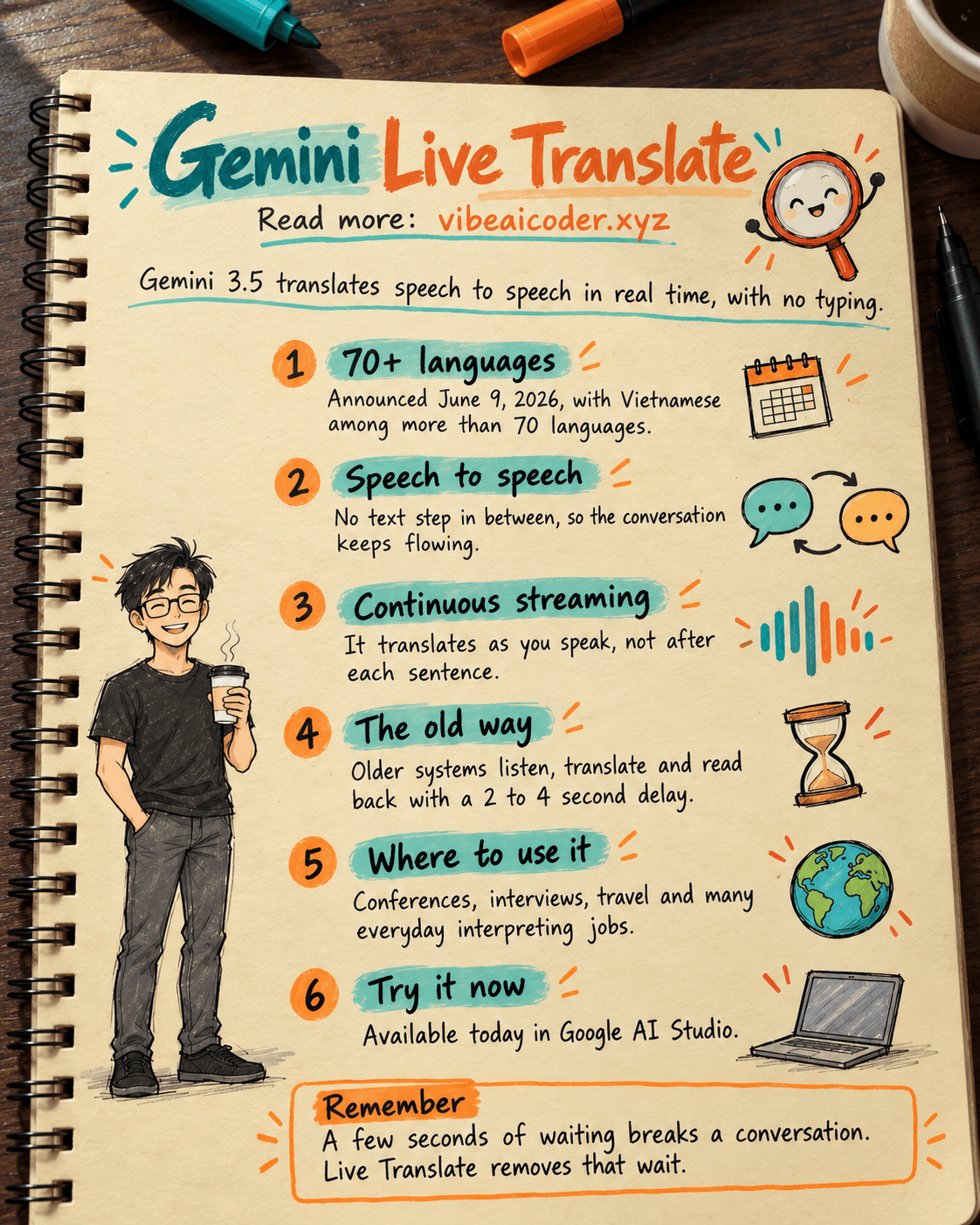 🌏 Google Gemini 3.5 Live Translate: Real-Time Voice Translation Breaks the Language Barrier