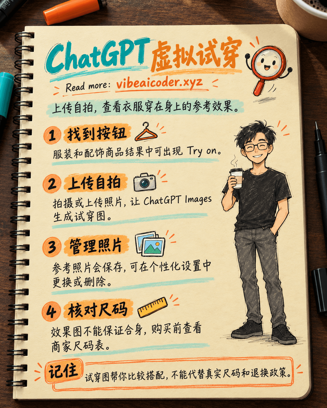 👗 ChatGPT 虚拟试穿:用法与限制