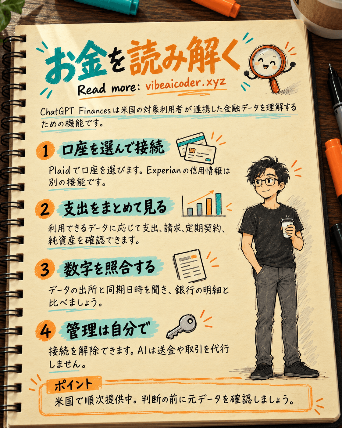 ChatGPT Financesが米国の無料ユーザーにも拡大: できることと注意点