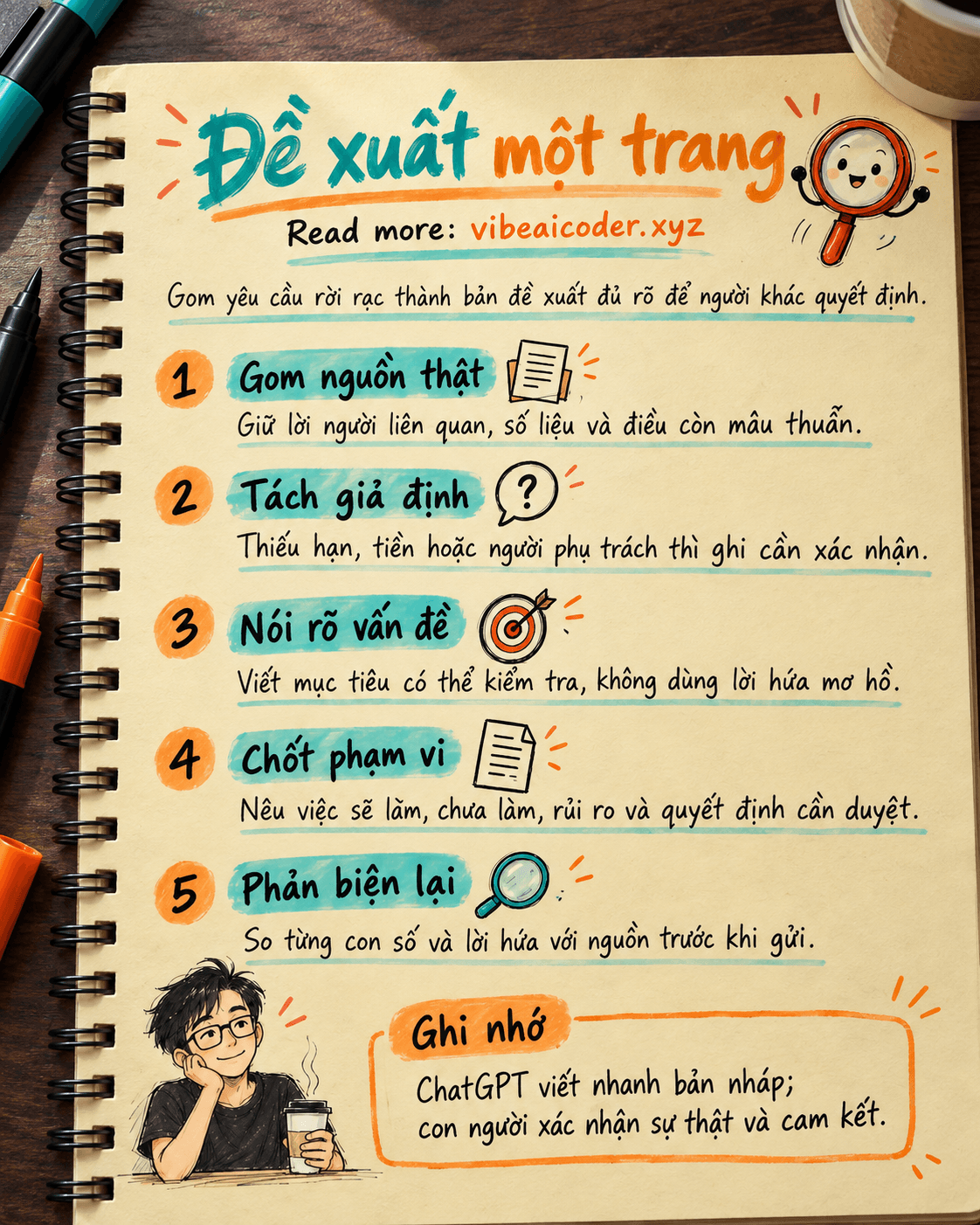 📄 Dùng ChatGPT viết đề xuất dự án một trang từ yêu cầu rời rạc