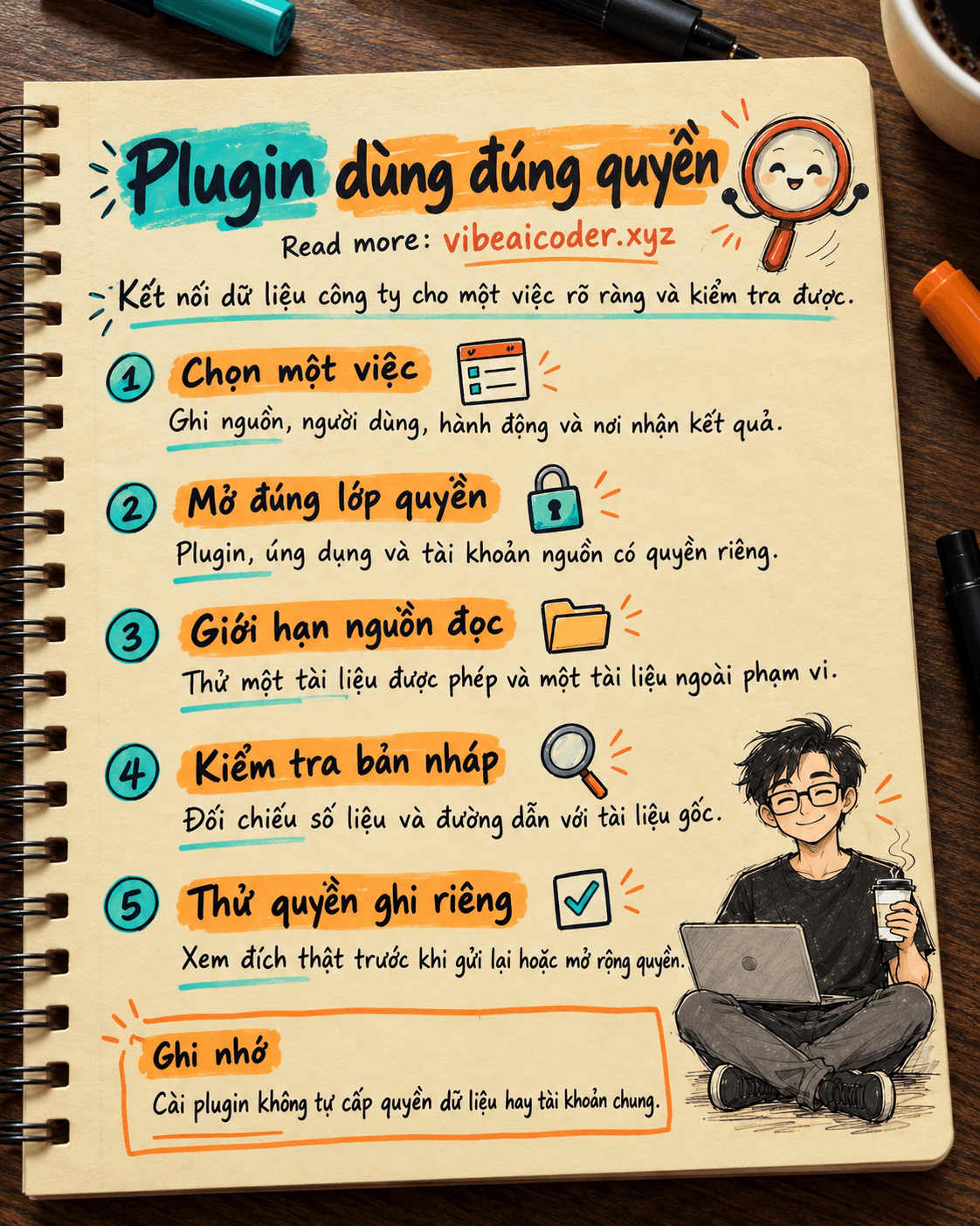 Dùng plugin trong ChatGPT Work để kết nối dữ liệu công ty với quyền vừa đủ