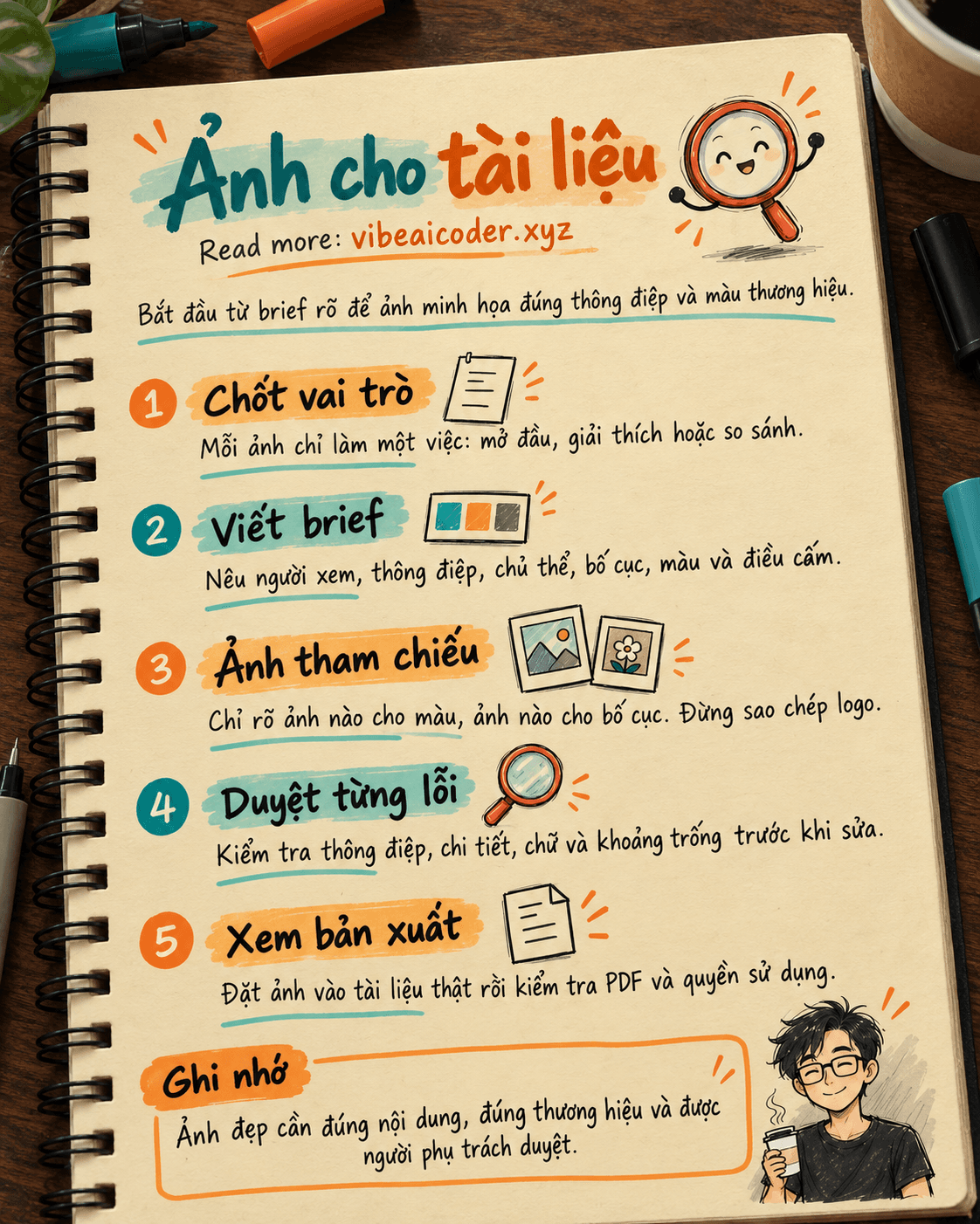 Dùng ChatGPT tạo ảnh minh họa cho tài liệu theo brief thương hiệu