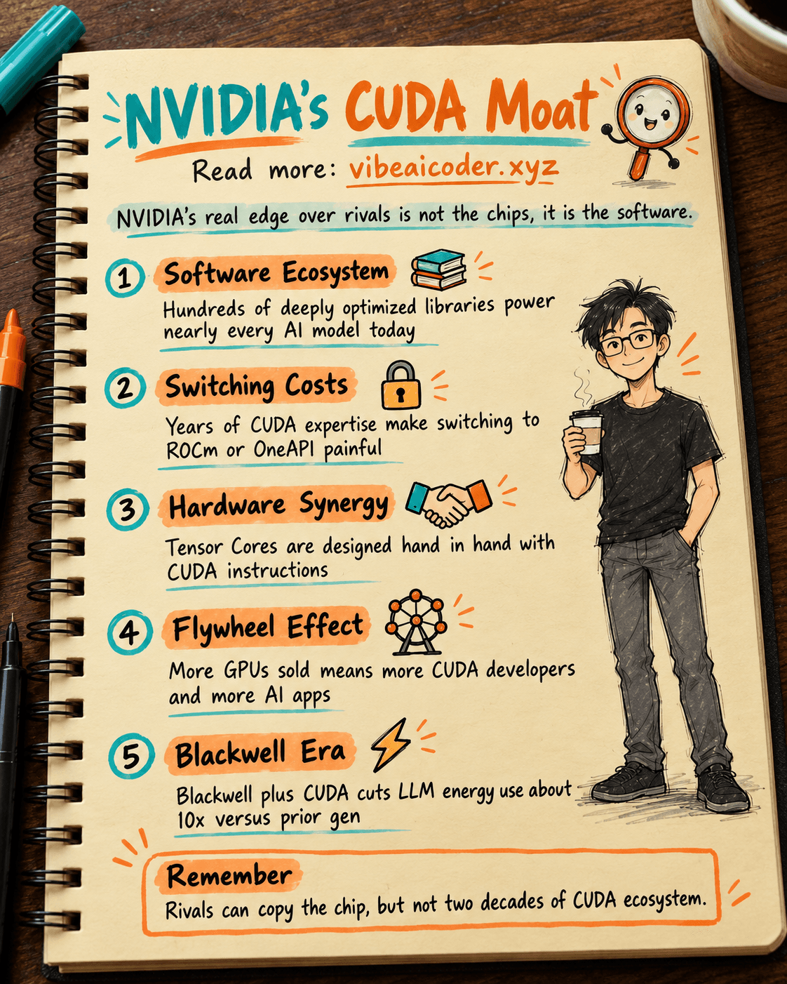 🚀 NVIDIA's Economic Moat Is Called CUDA