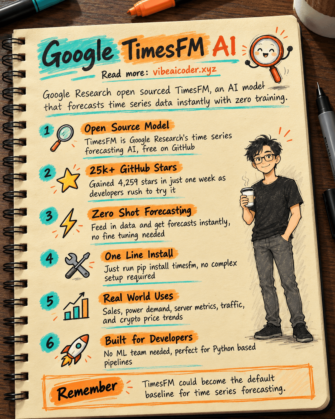 ⏱️ Google Open Sources TimesFM, a Time Series Forecasting Model That Needs No Training