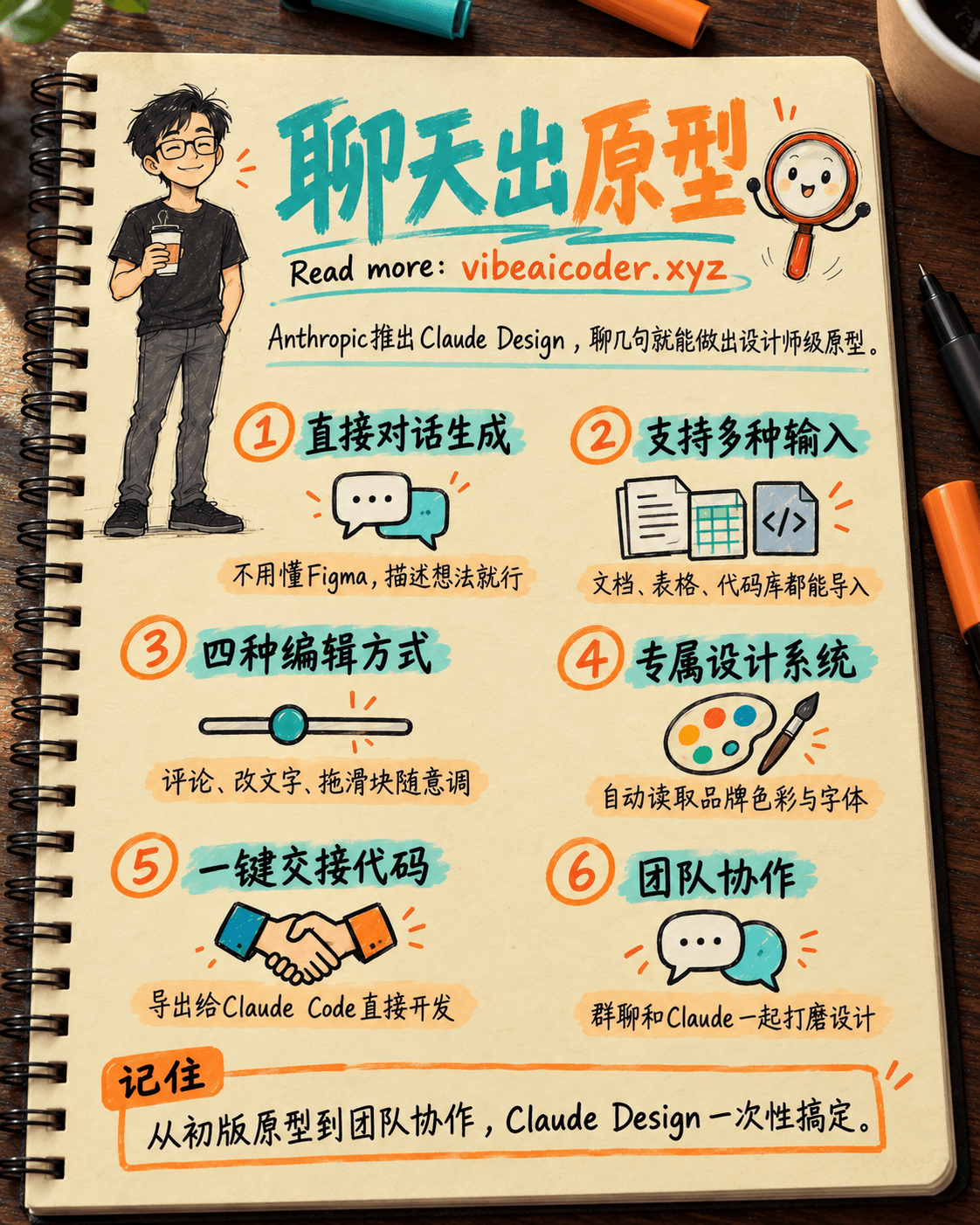🎨 Claude Design上线：聊几句就能做出设计师级原型图