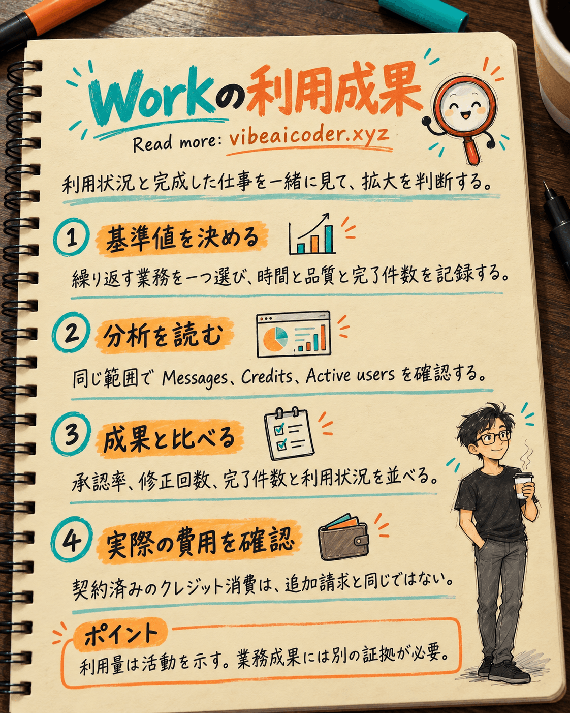ChatGPT Workの利用状況と業務成果を測る方法