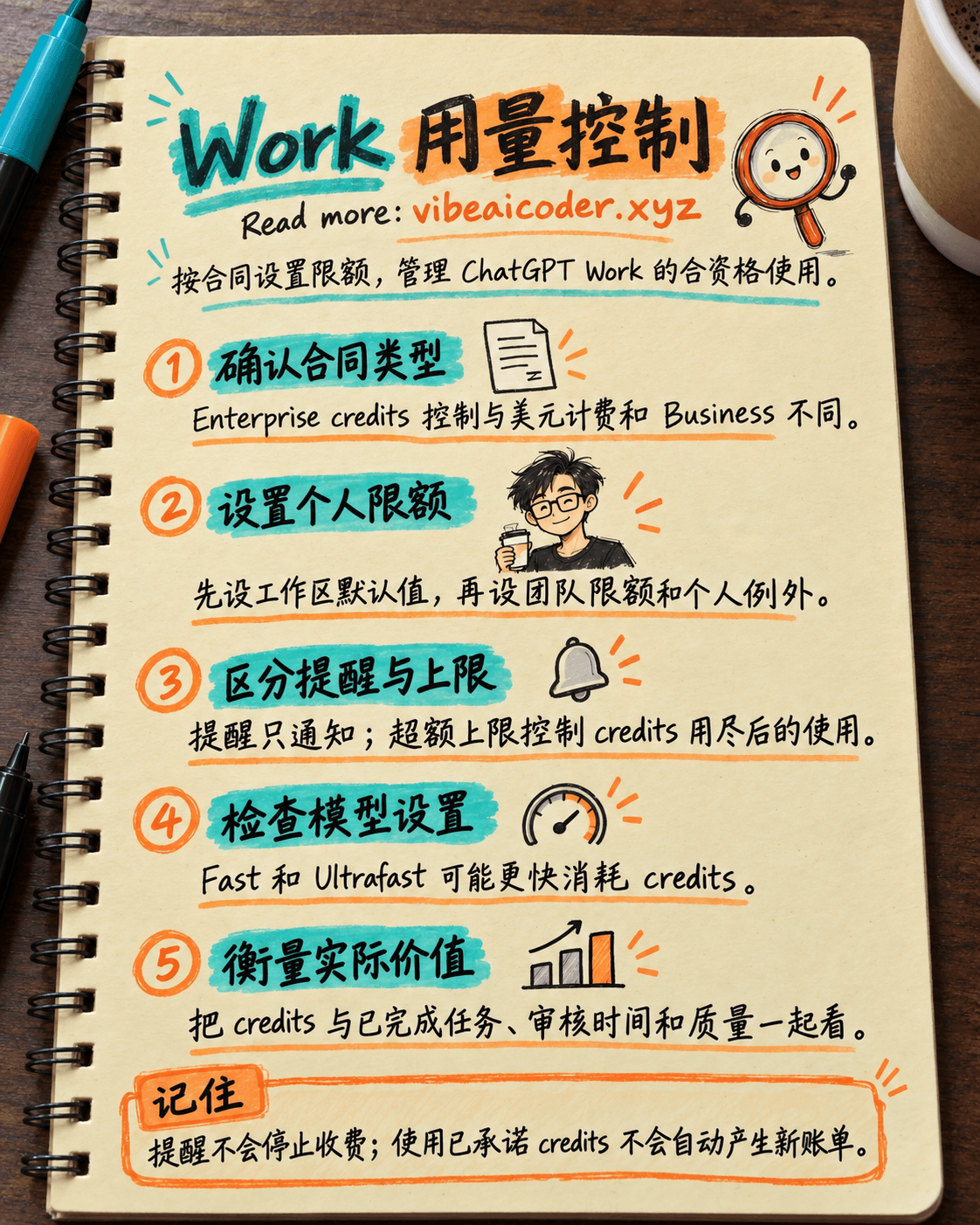 管理 ChatGPT Work 使用限额与团队支出