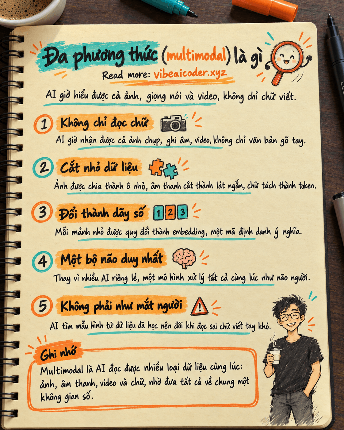 📸 Đa phương thức (multimodal) là gì? AI giờ đọc ảnh, nghe giọng nói, xem video